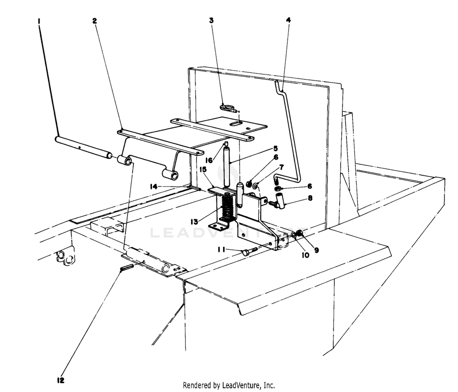 Standard Seat Kit Model No. 30785 (continued)