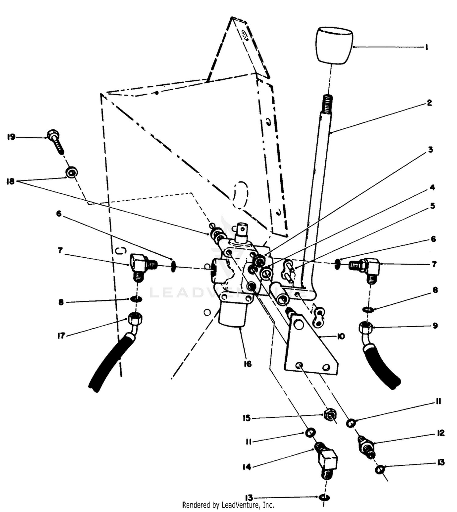 Cutting Unit Lift Control Valve Assembly
