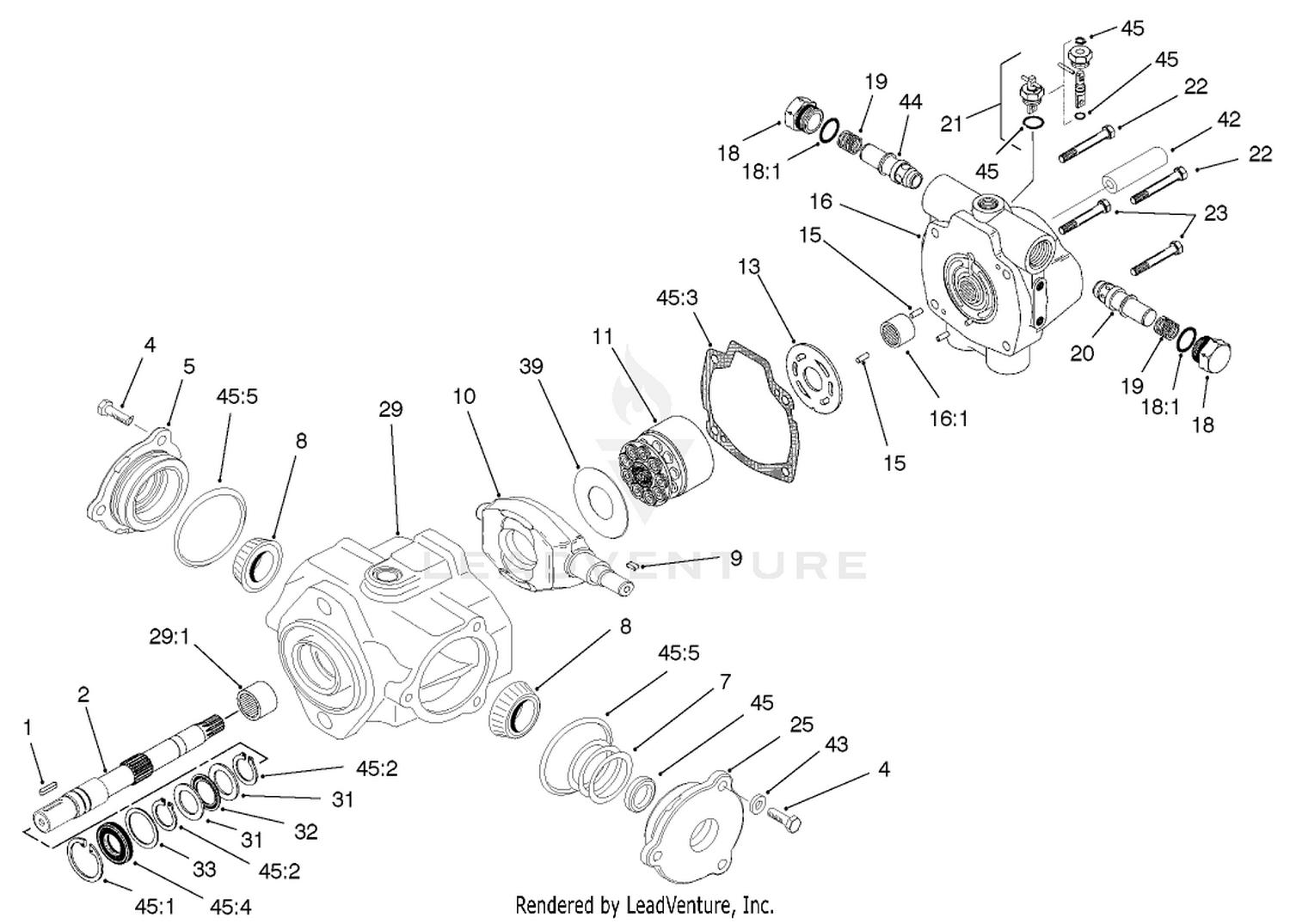 Piston Pump Assembly No. 104-0428