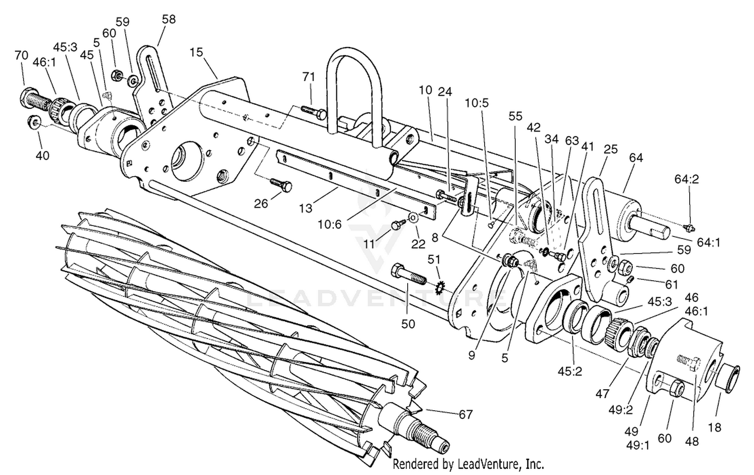 Reel and Frame Assembly