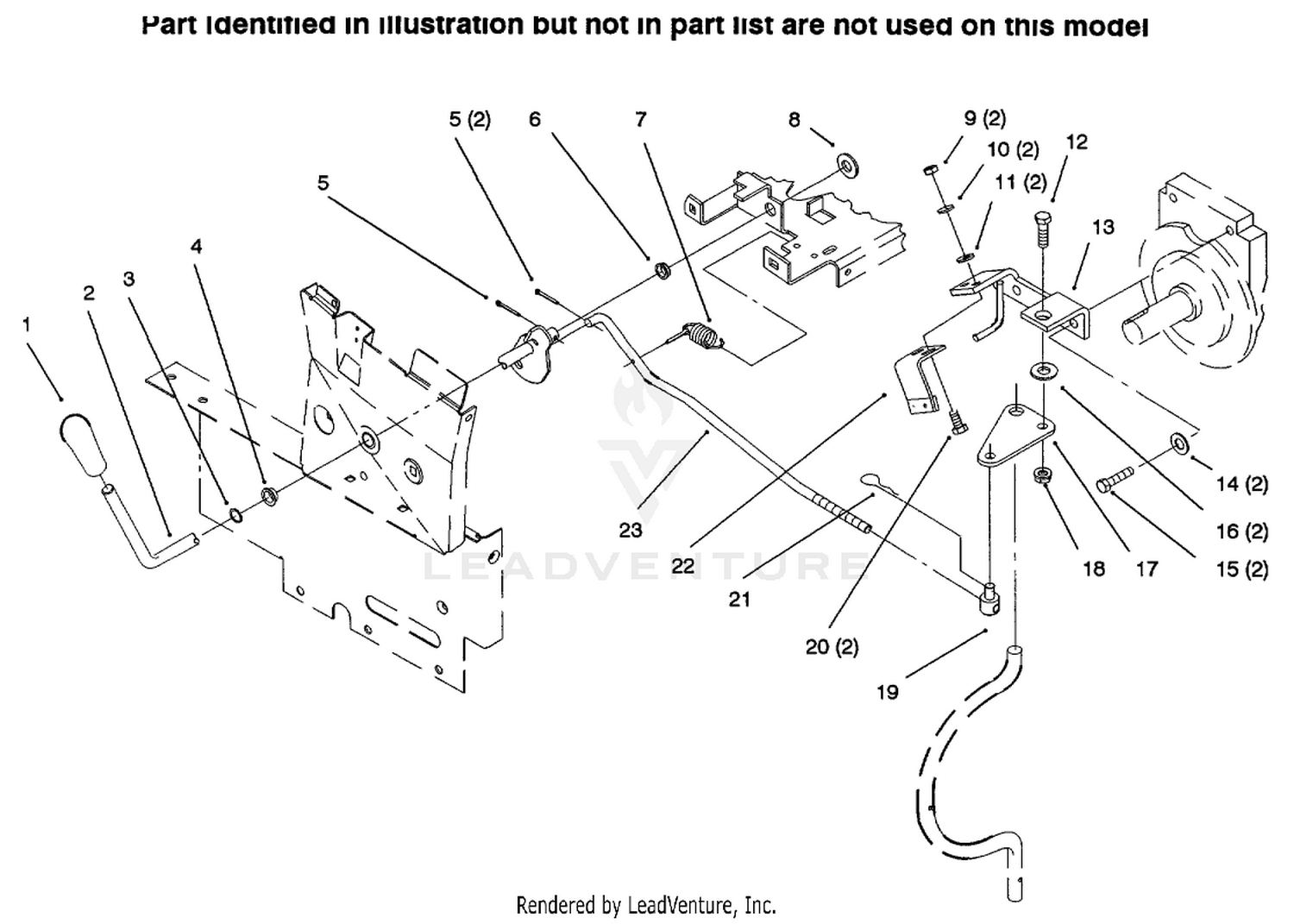 Pto Clutch Linkage