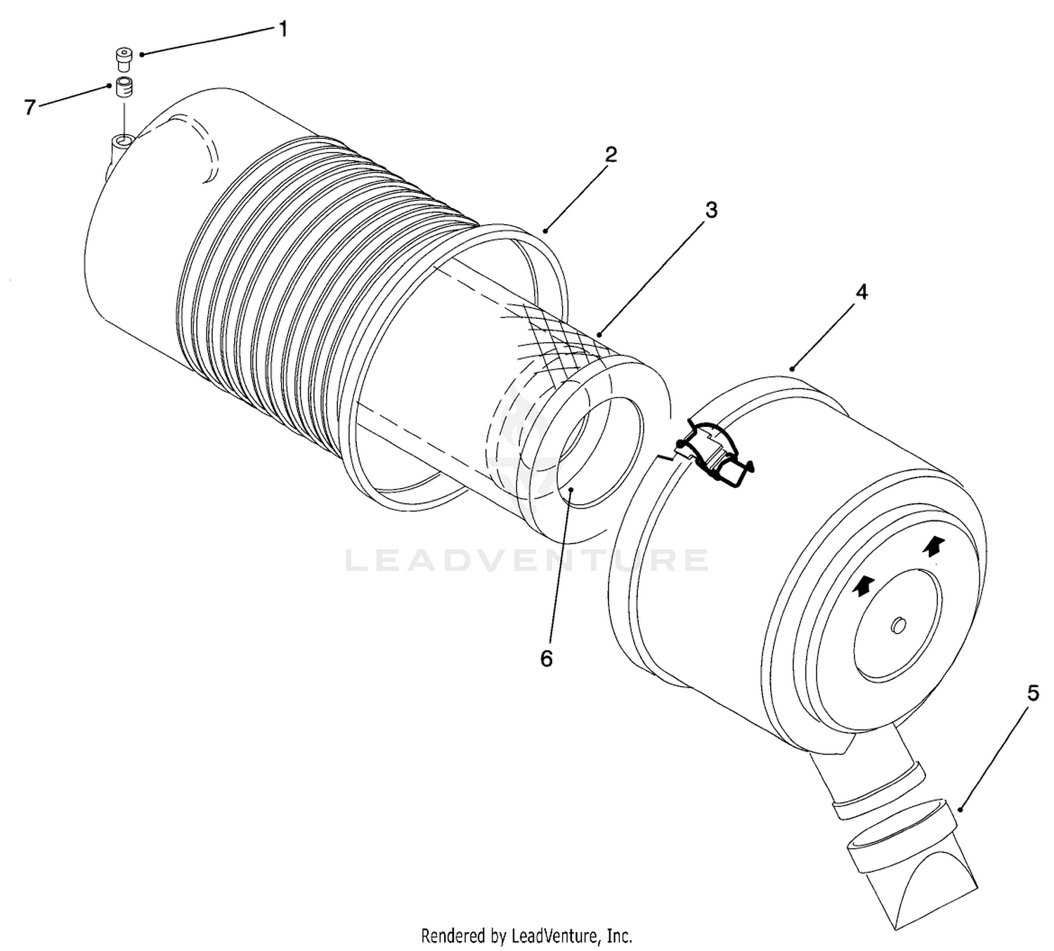 Air Cleaner Assembly No. 93-7485