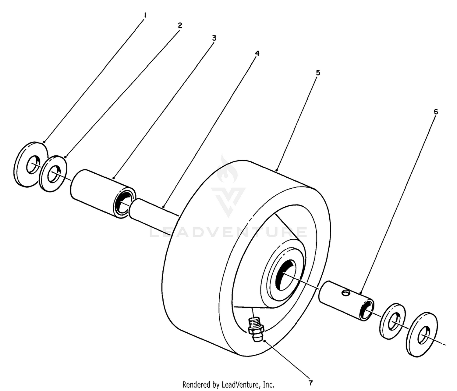 Phenolic Wheel Assembly No. 27-1050 (optional)