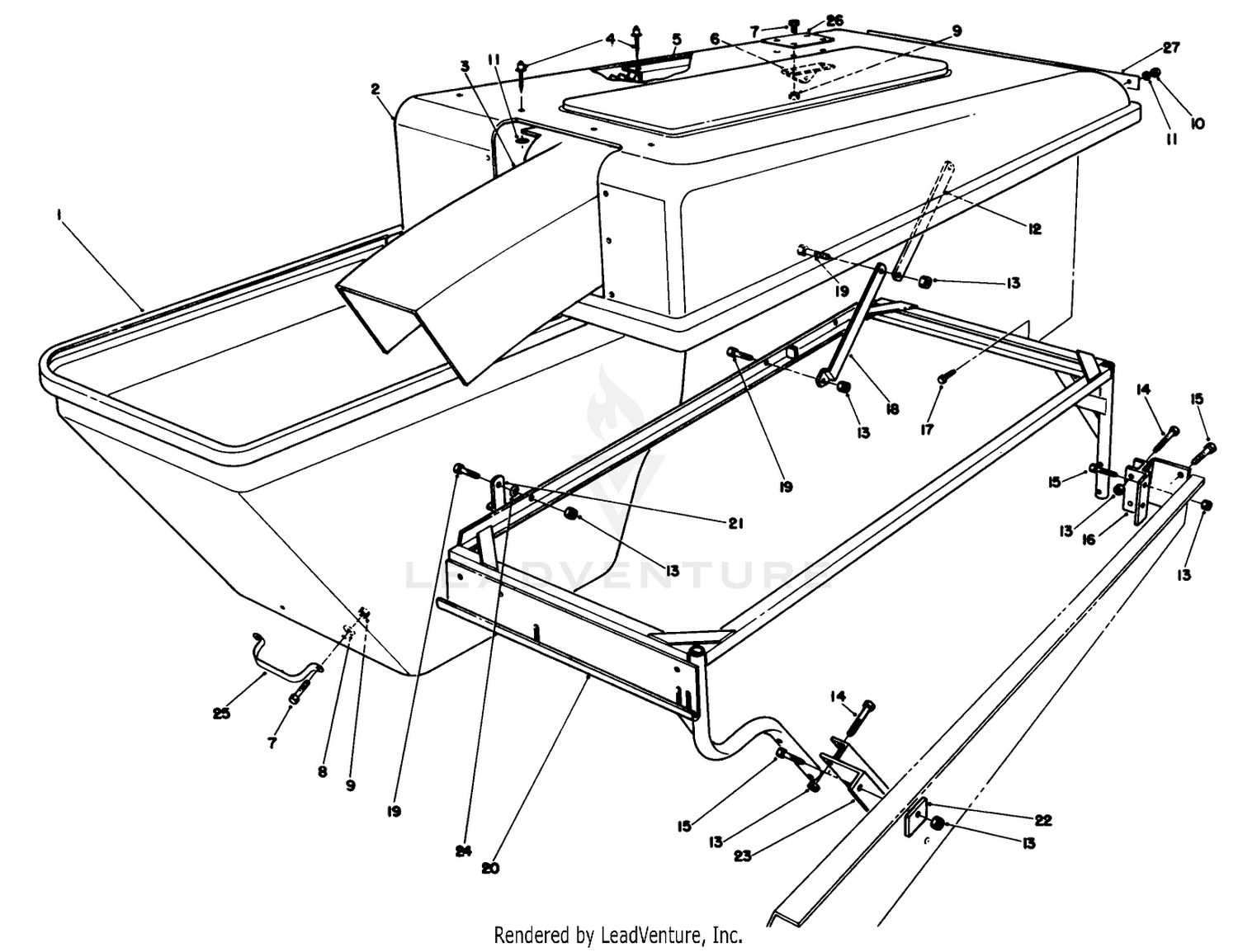 Grass Collection System Model No. 30751 (optional)(continued)