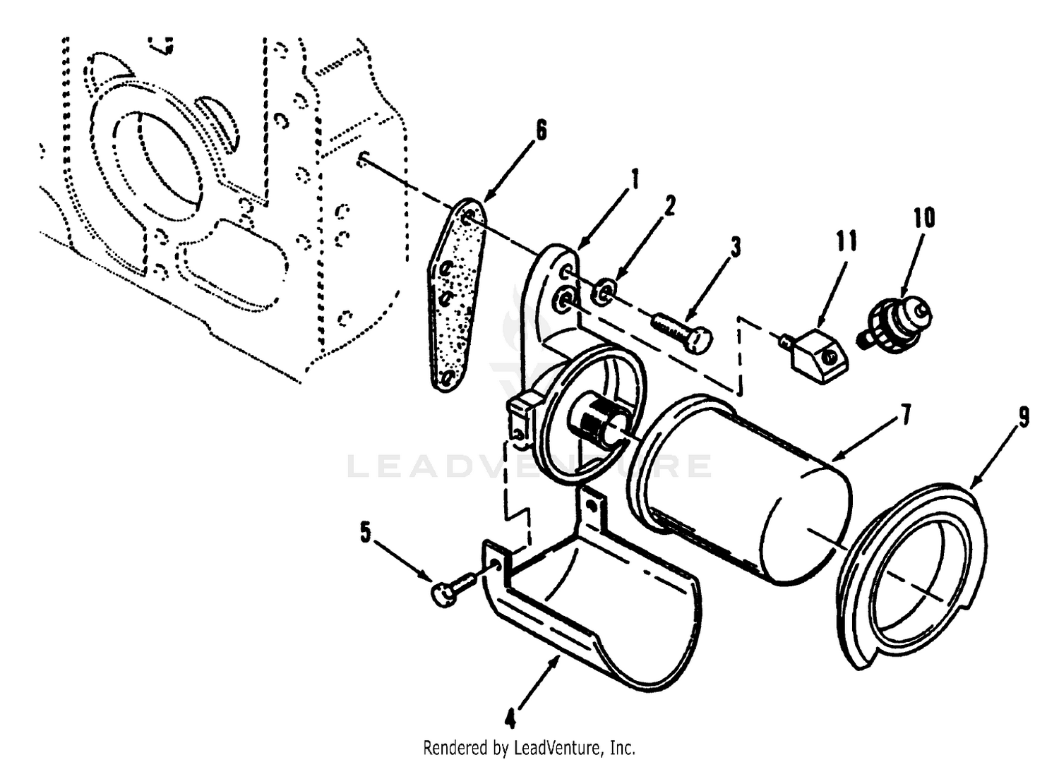 Oil Filter And Low Oil Pressure Cut-Off Switch