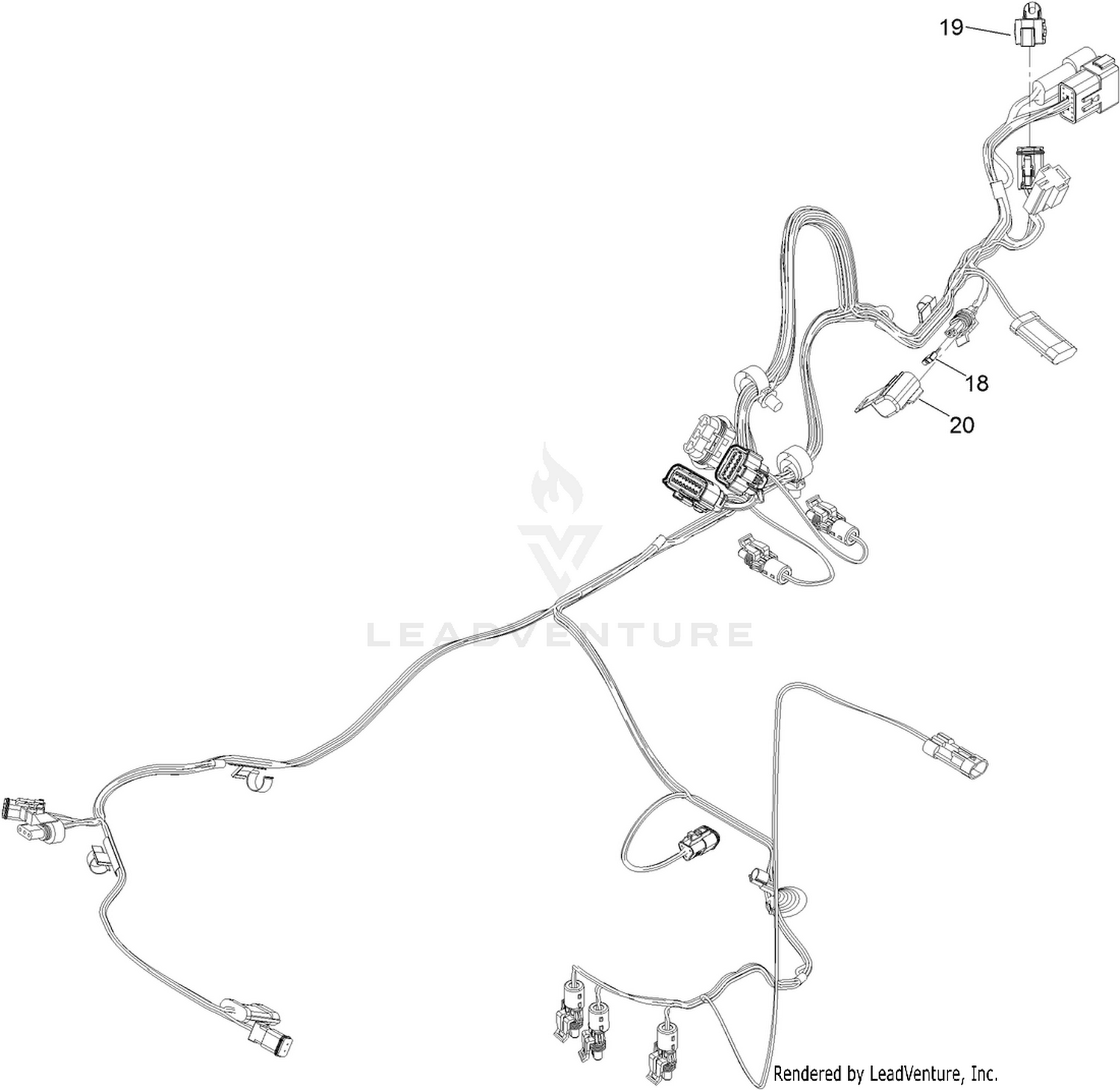 Wire Harness Assembly No. 122-1727