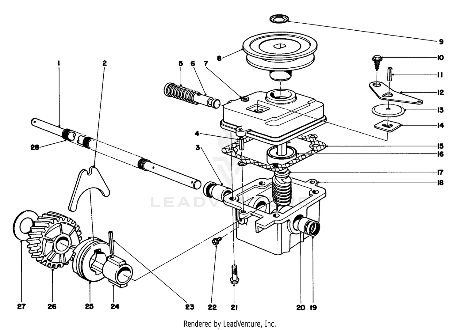 Gear Case Assembly