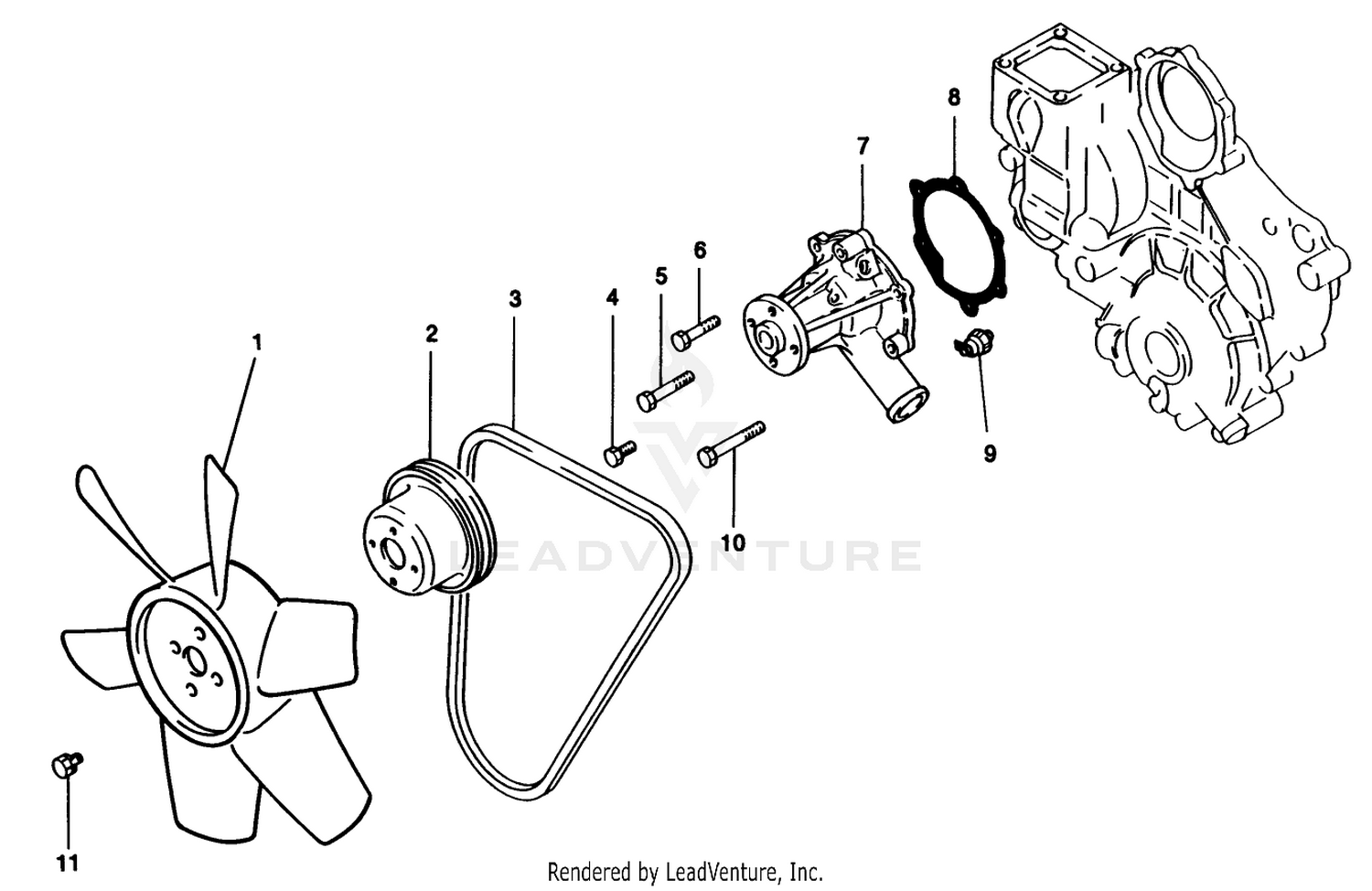 Water Pump Assembly