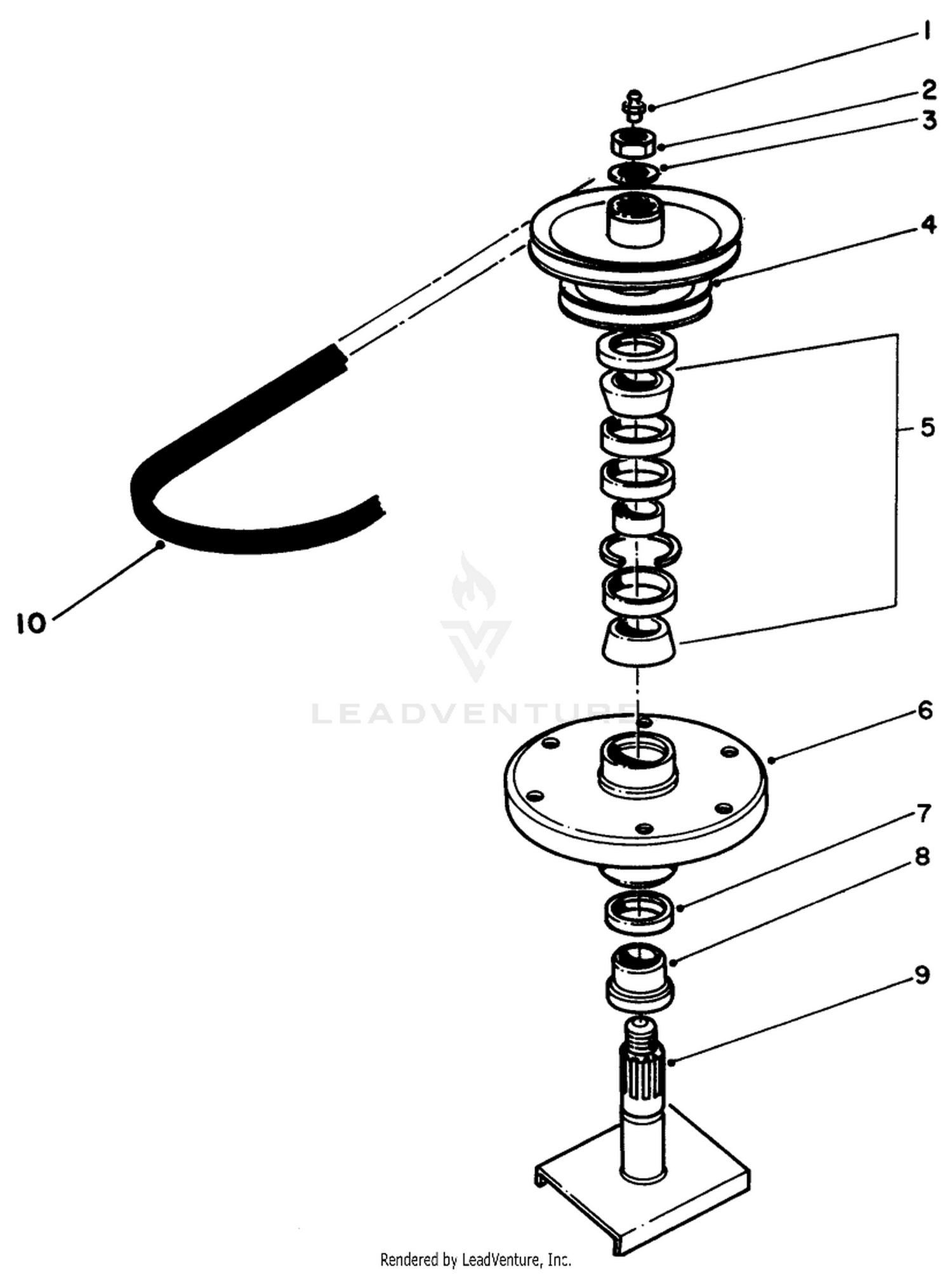 Drive Spindle No. 54-7781