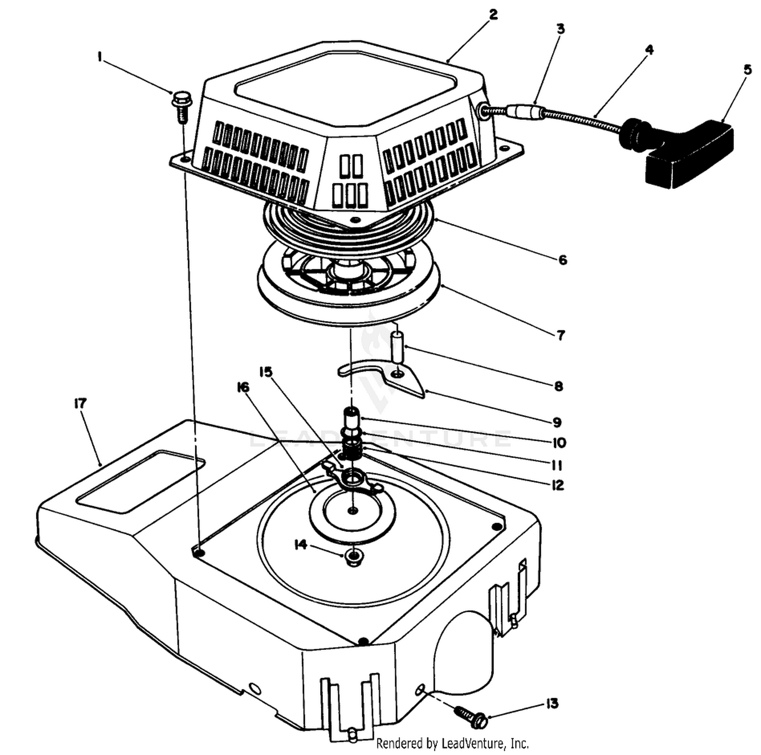 Recoil Assembly (model No. Vmg6)