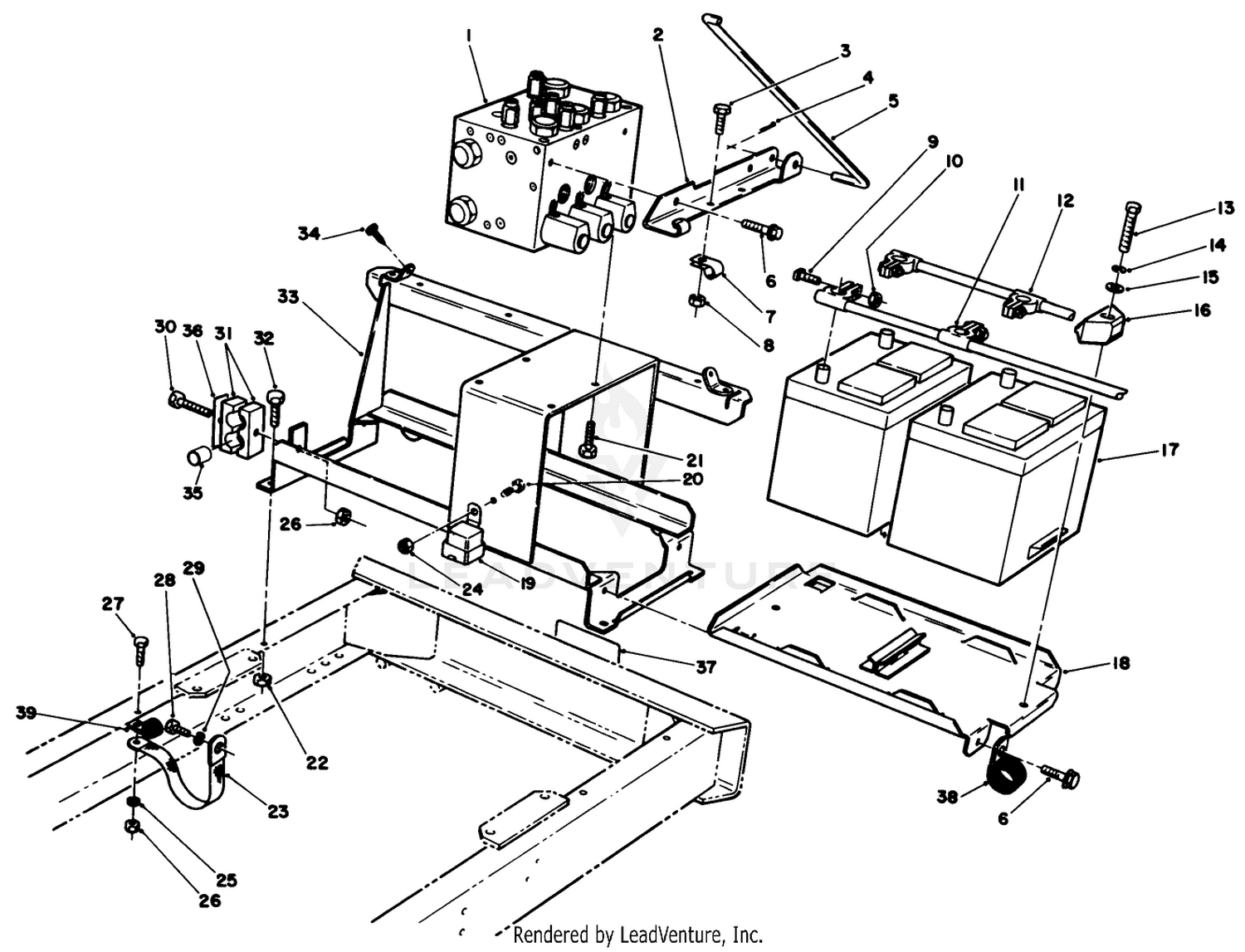 Battery Frame Assembly