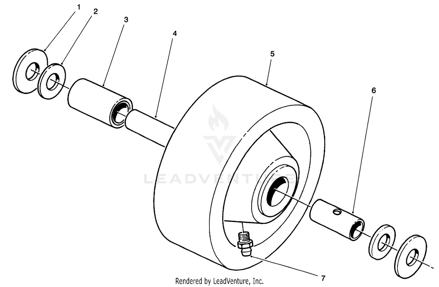 Phenolic Wheel Assembly No. 27-1050 (optional)
