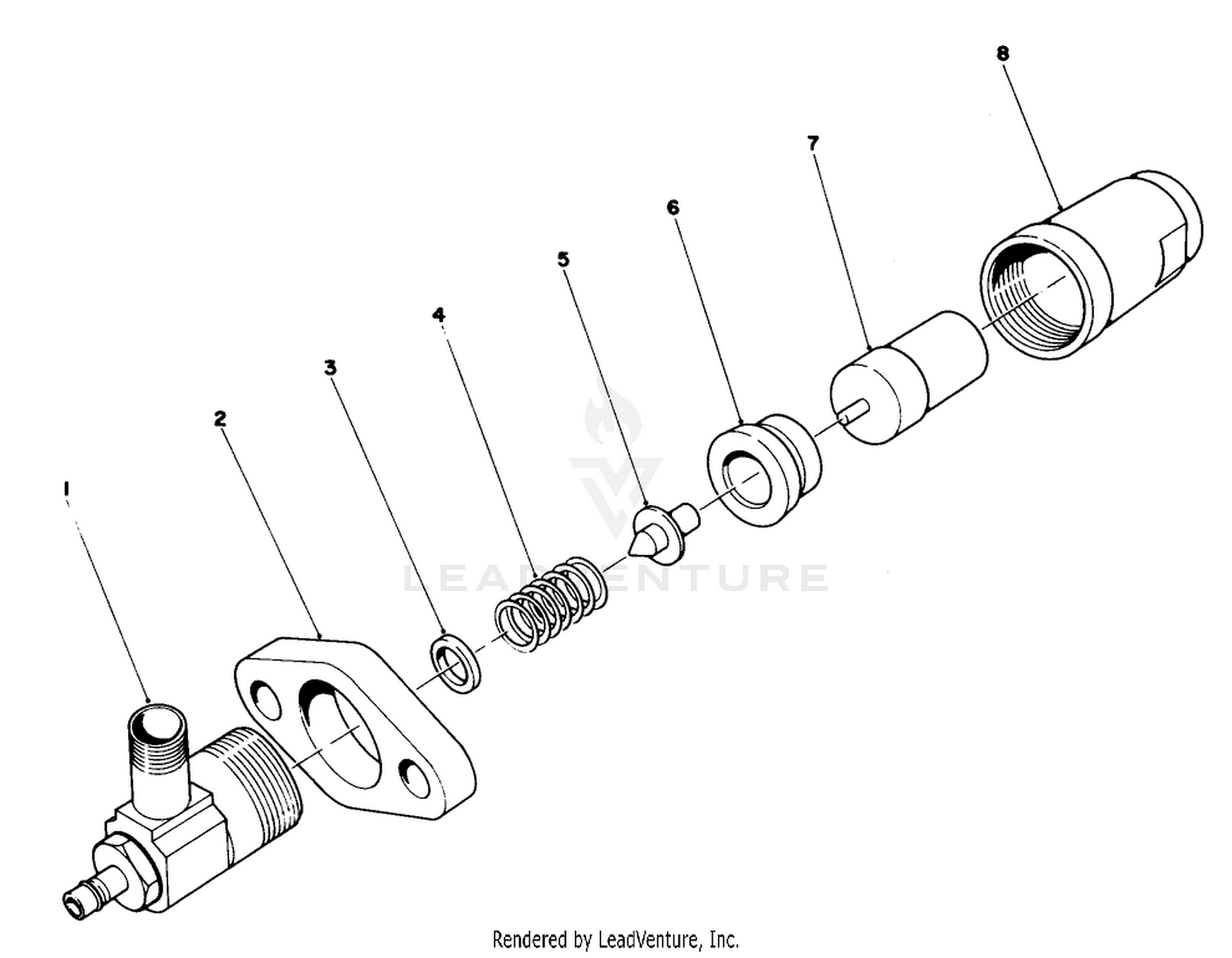 Nozzle  Holder Assembly No. 44-8070
