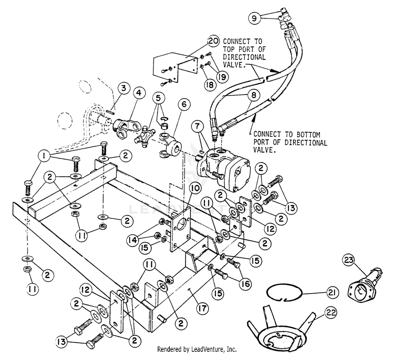 SPREADER MOUNTING KIT