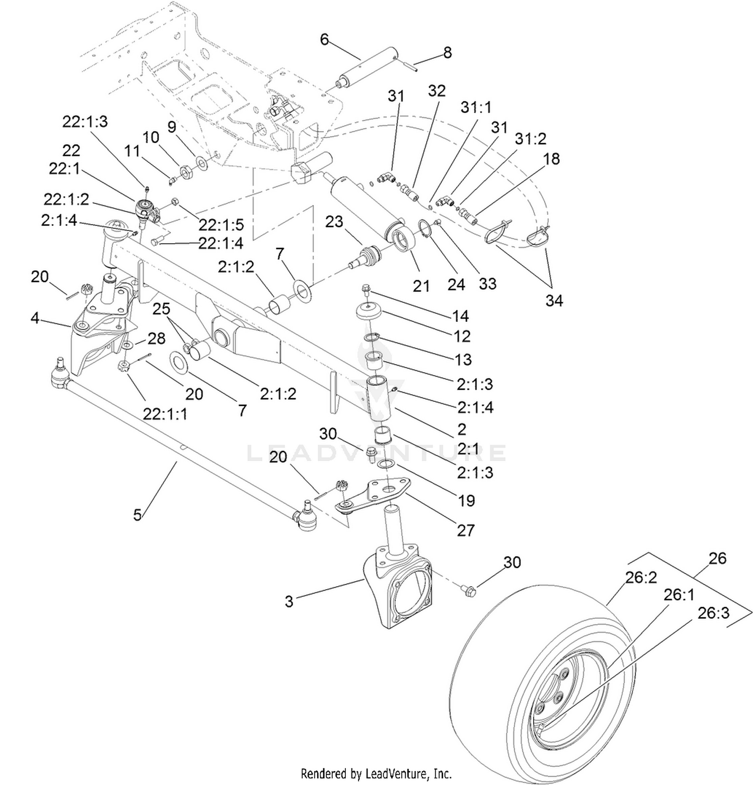 Rear Axle Assembly