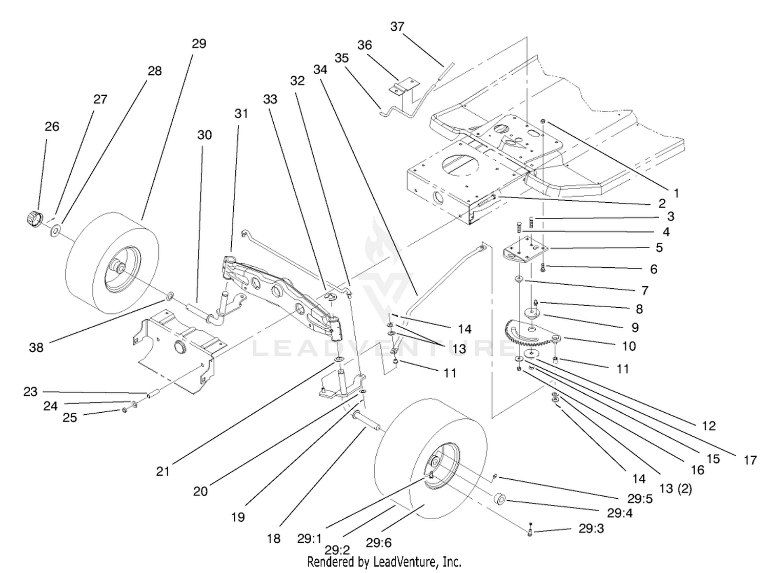 Front Axle Assembly