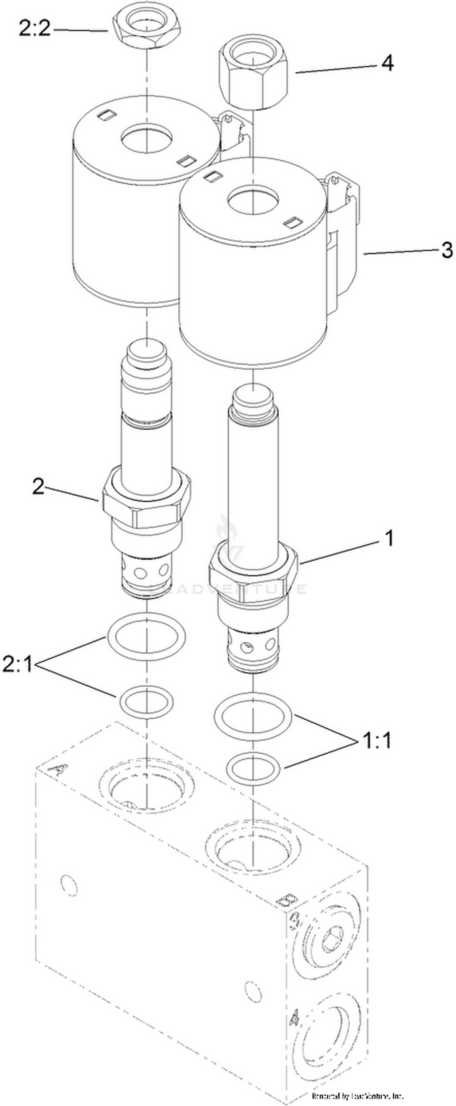 Conveyor Belt Manifold Assembly No. 125-0149