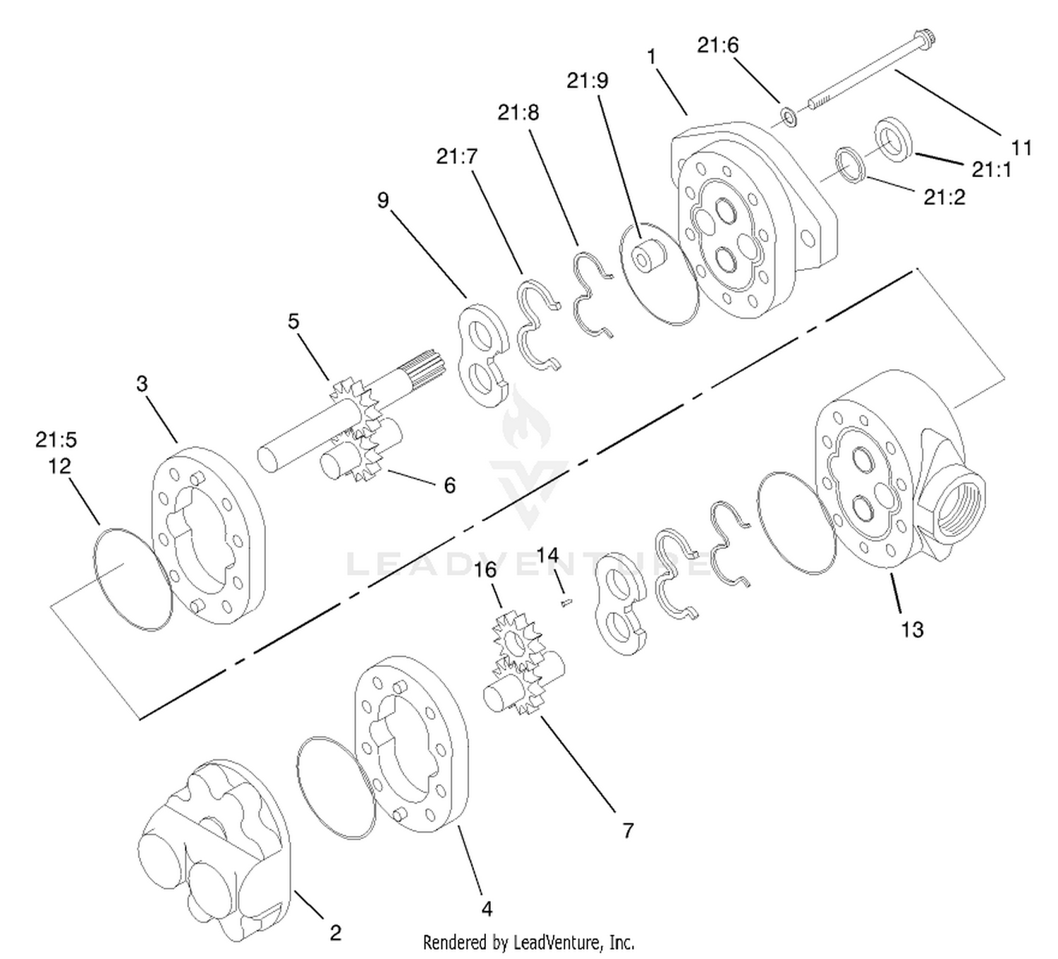 Gear Pump Assembly No. 95-8601