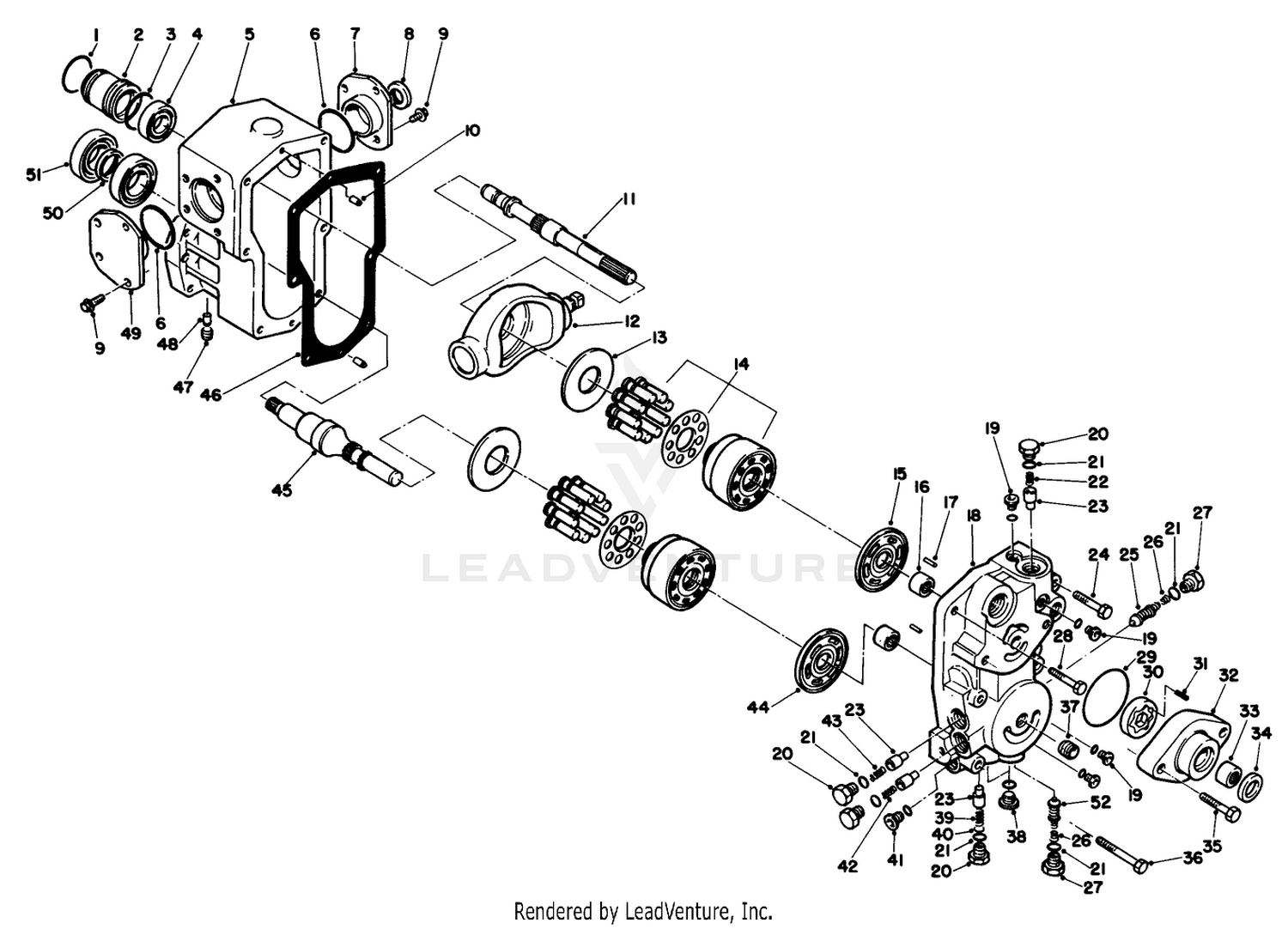 Transmission Assembly No. 75-0010