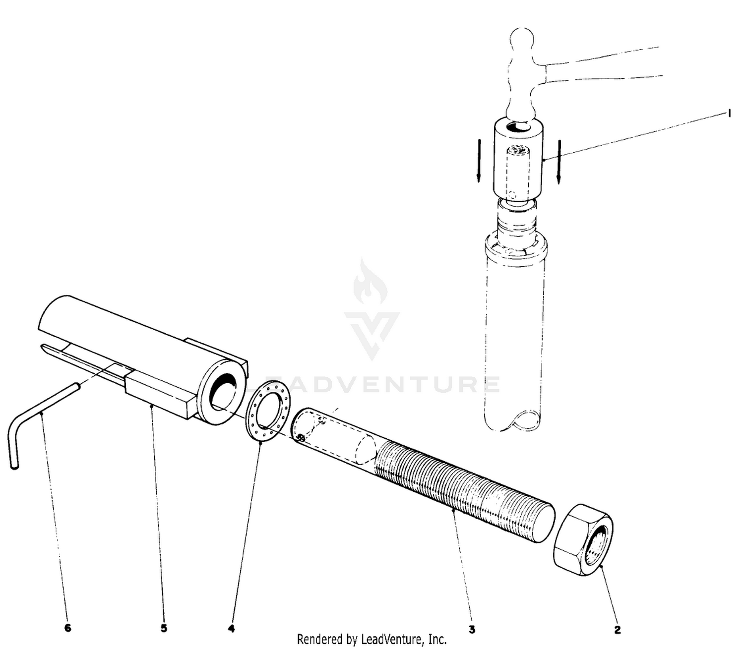 Bearing Replacement Tool Kit No. 23-8900
