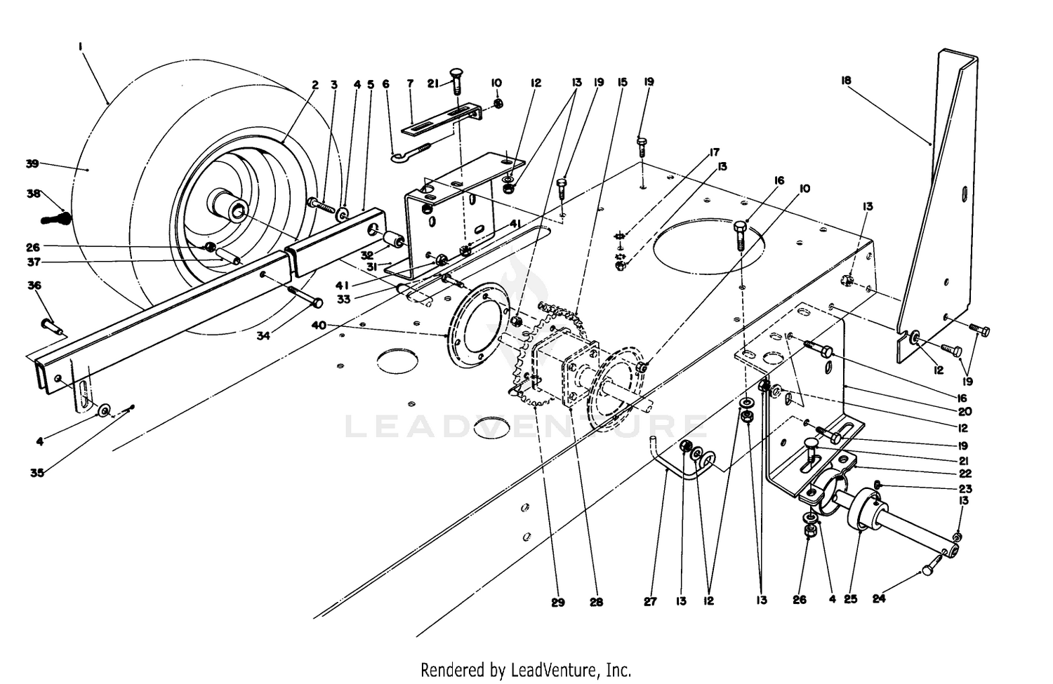 Rear Axle Assembly
