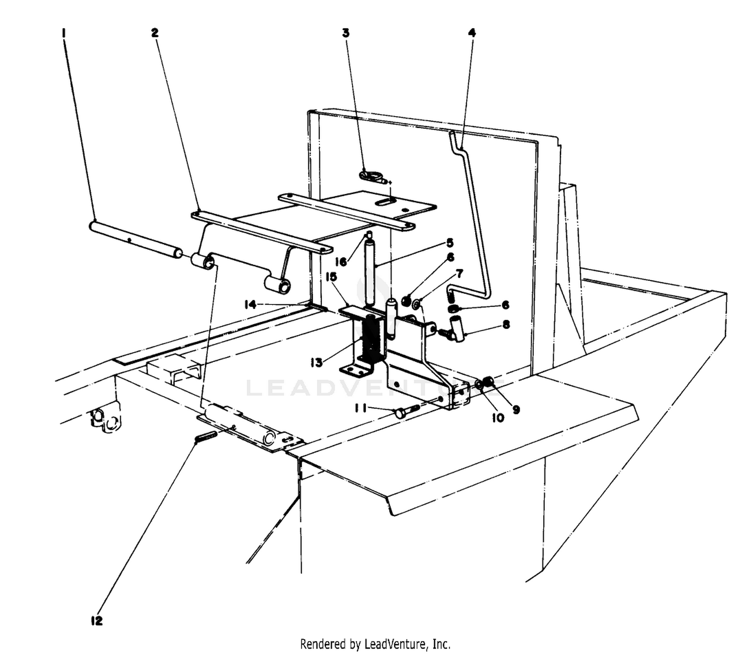 Standard Seat Kit Model No 30785 (continued)