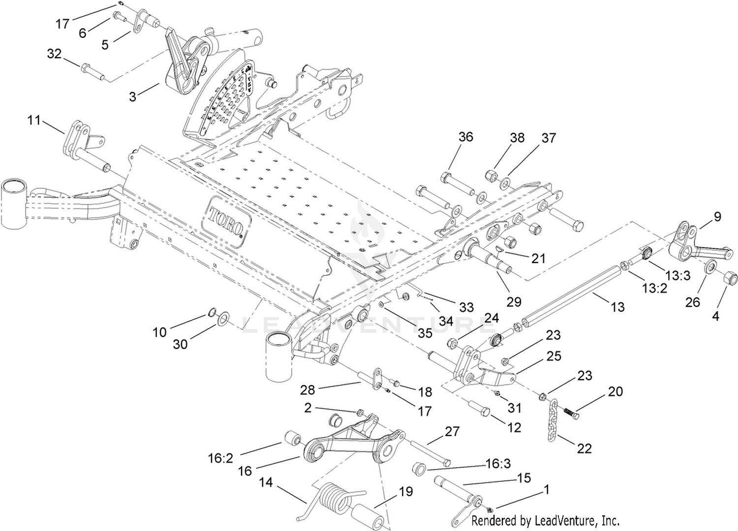 Deck Linkage Assembly