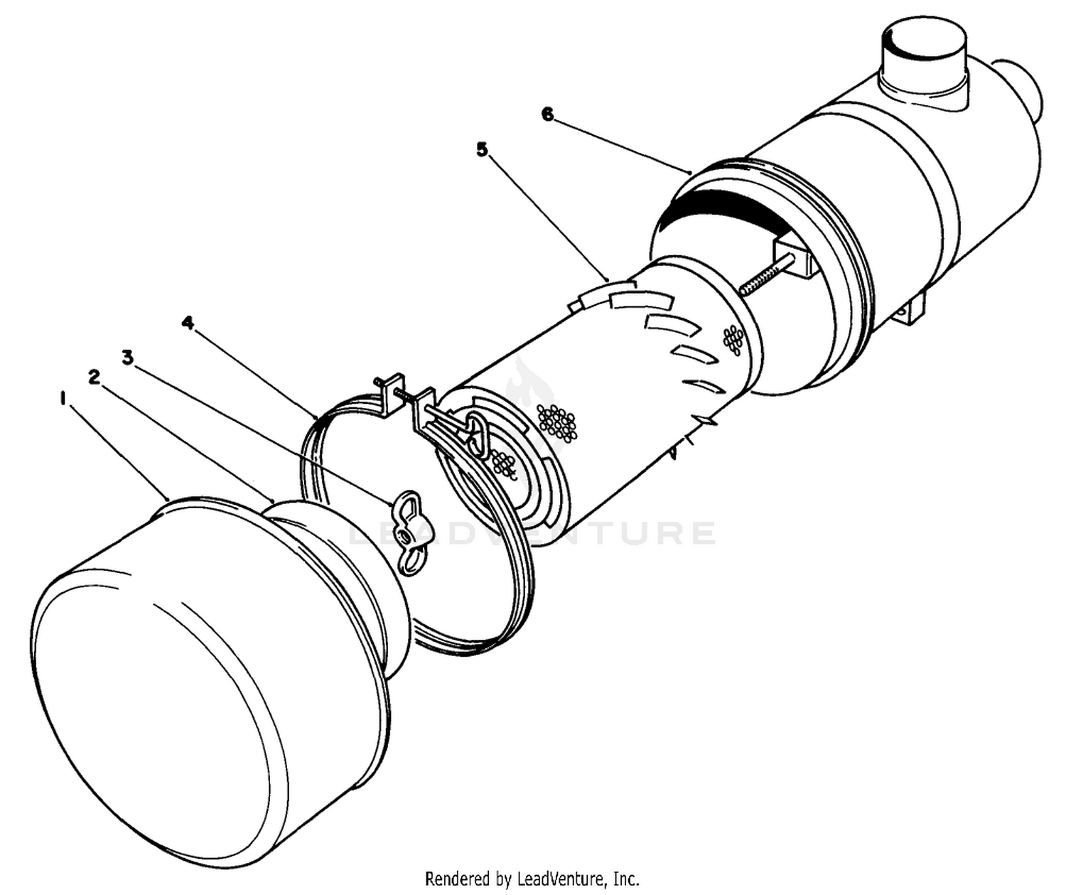 Air Cleaner Assembly No. 69-1890