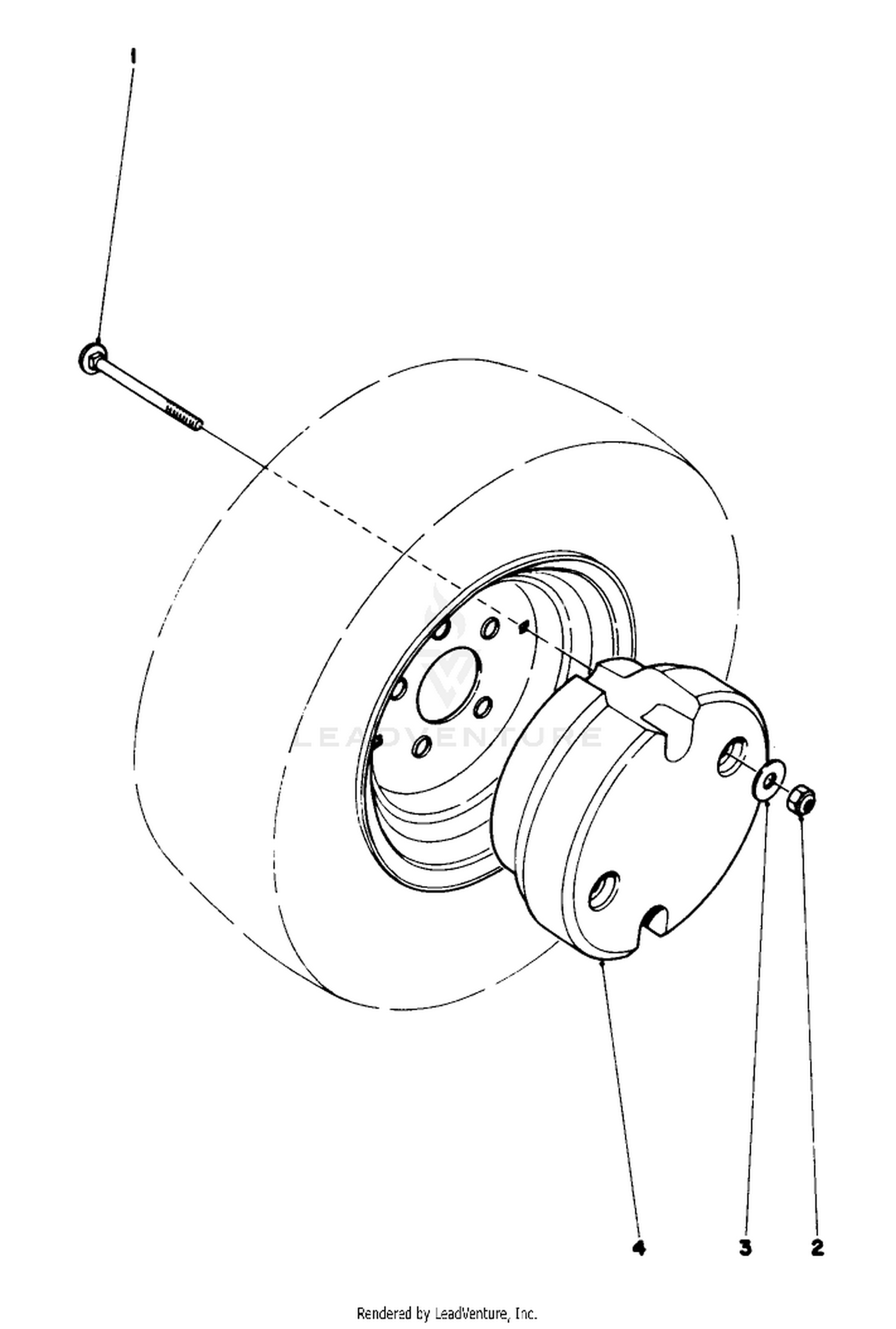 Wheel Weight Kit No. 30762 (optional)