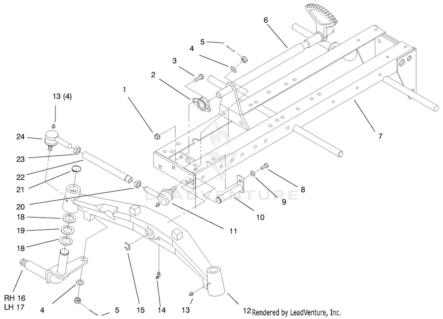 Frame Front Axle