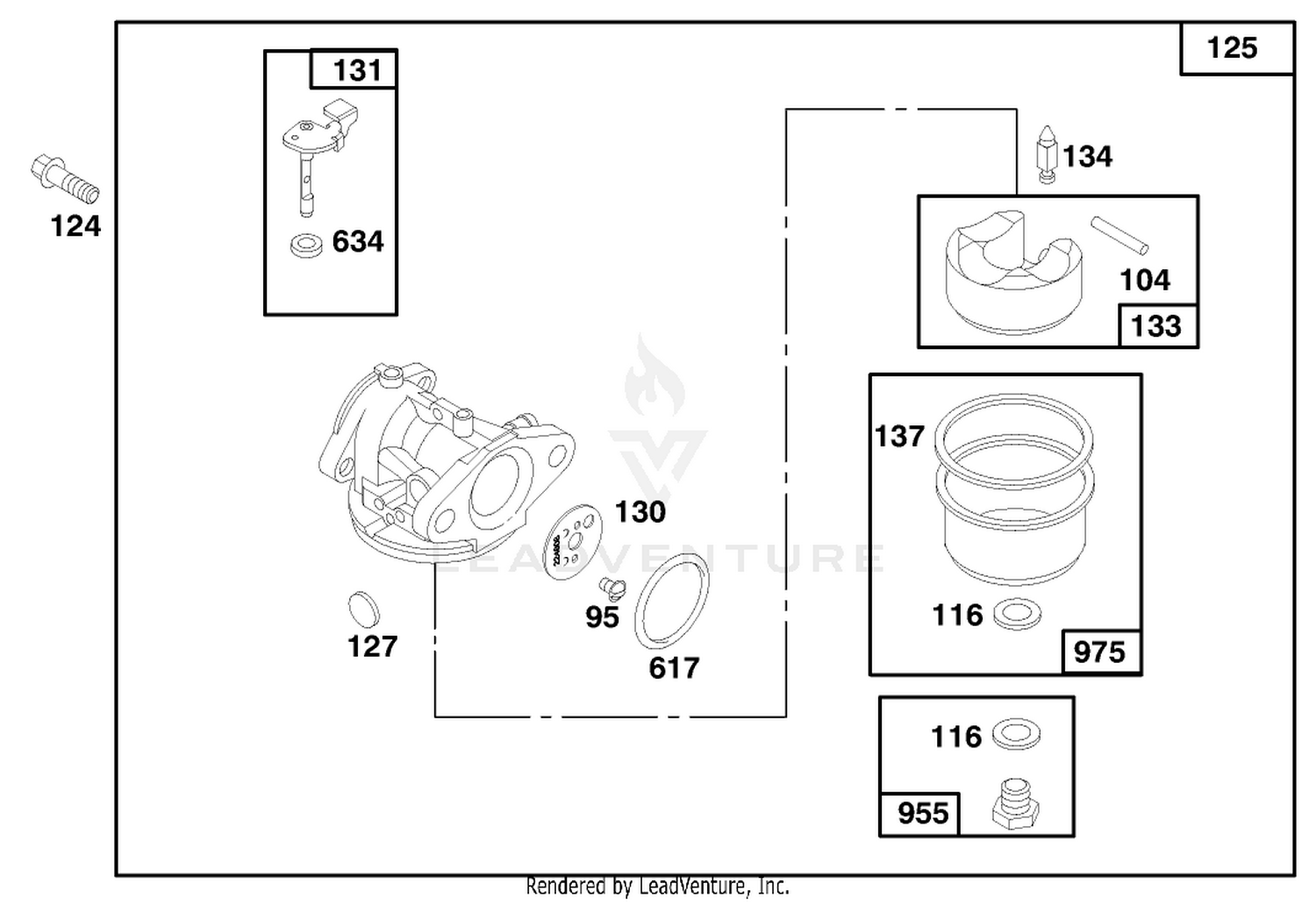 Engine Briggs  Stratton Model 12f802-0667-01 3