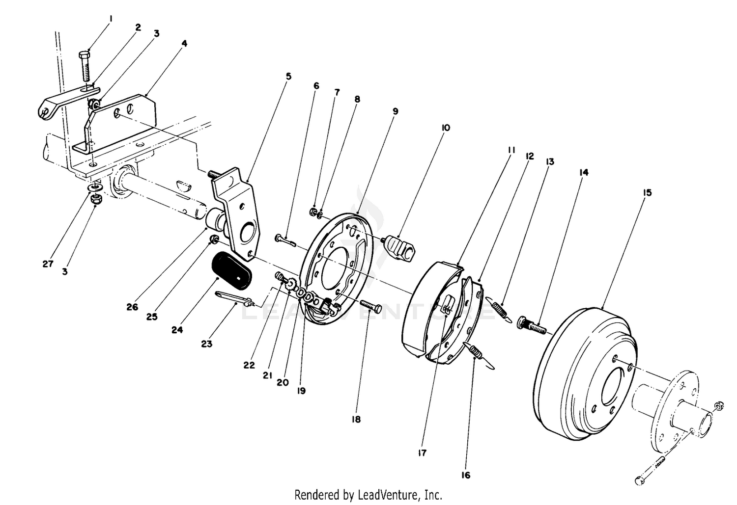 Brake Kit Model No. 30758 (optional)