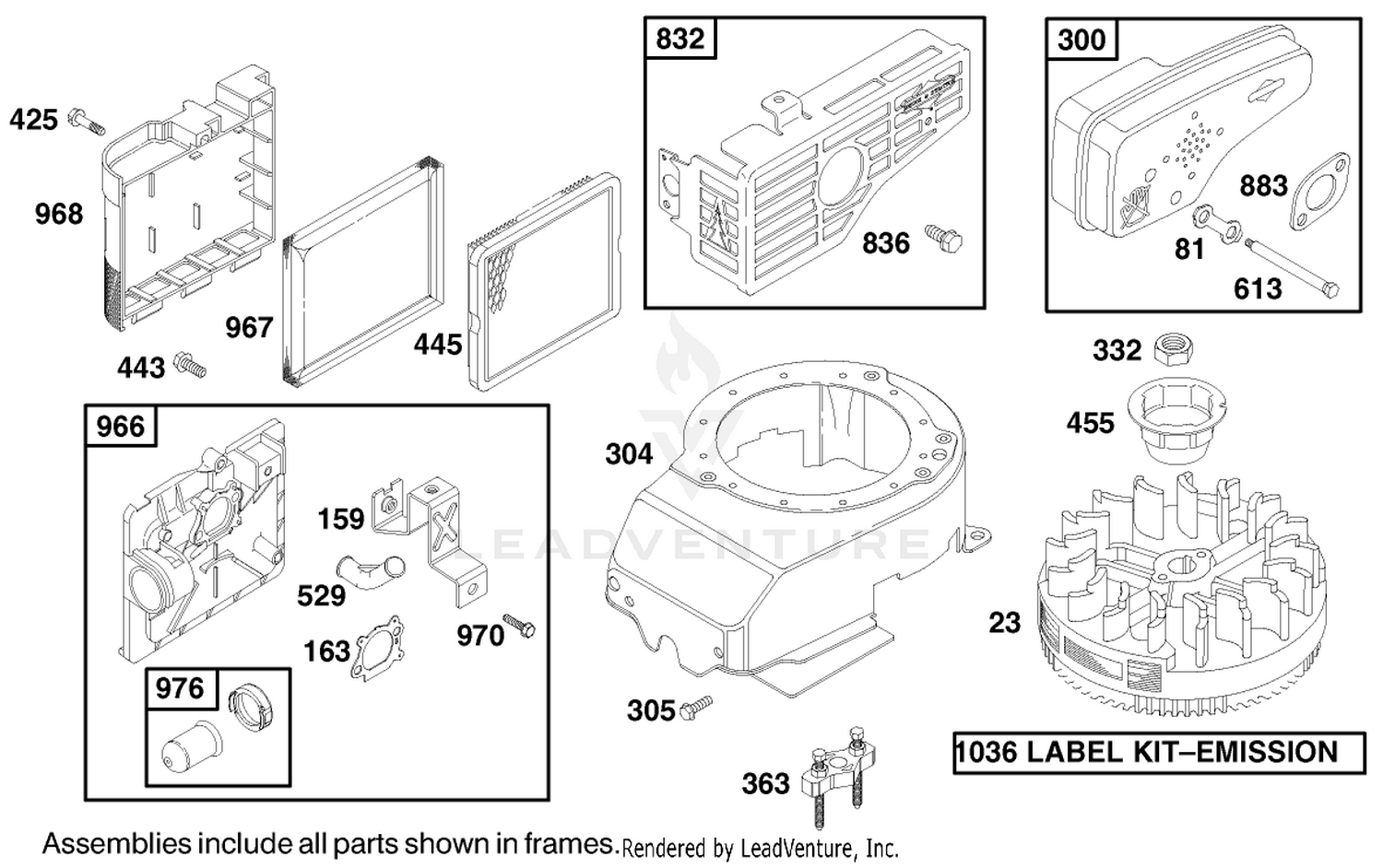 Engine Briggs  Stratton Model 12j802-2368-E1 5