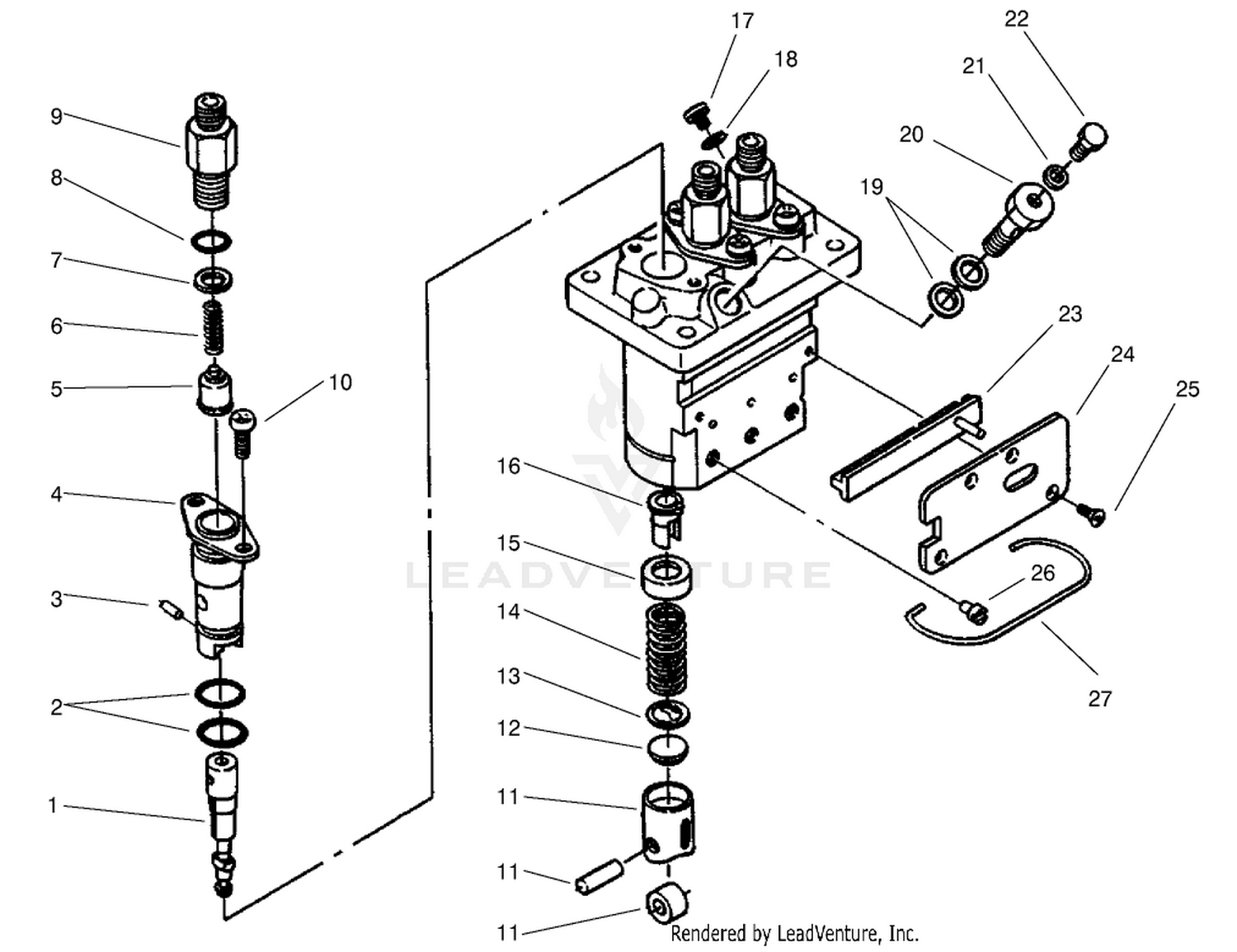 Injection Pump Assembly No. 98-9643