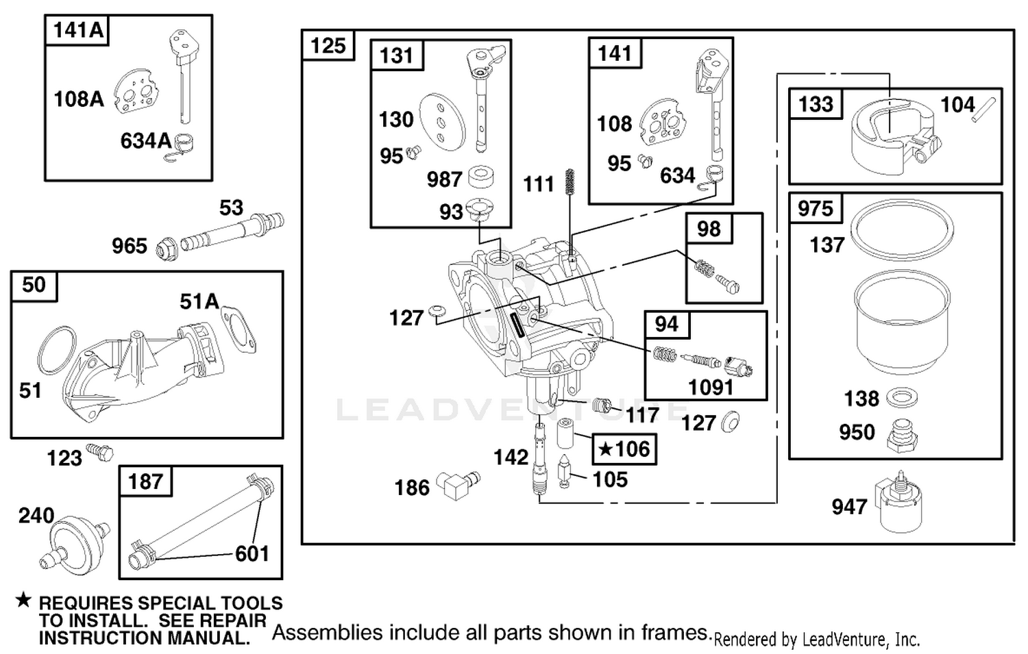 Engine Briggs  Stratton Model 28q777-0690-E1 4
