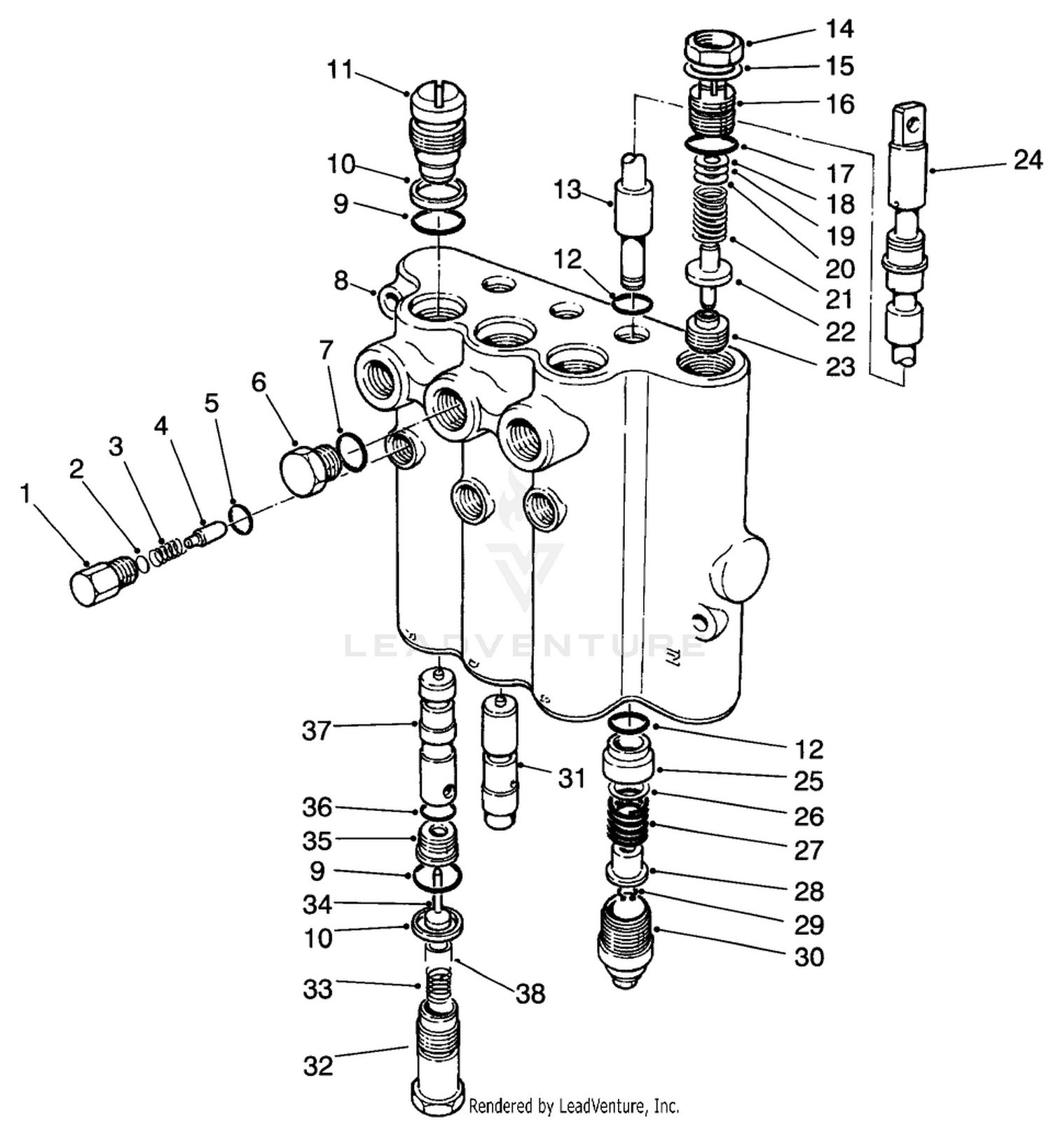 Lift Valve Assembly No. 92-7762