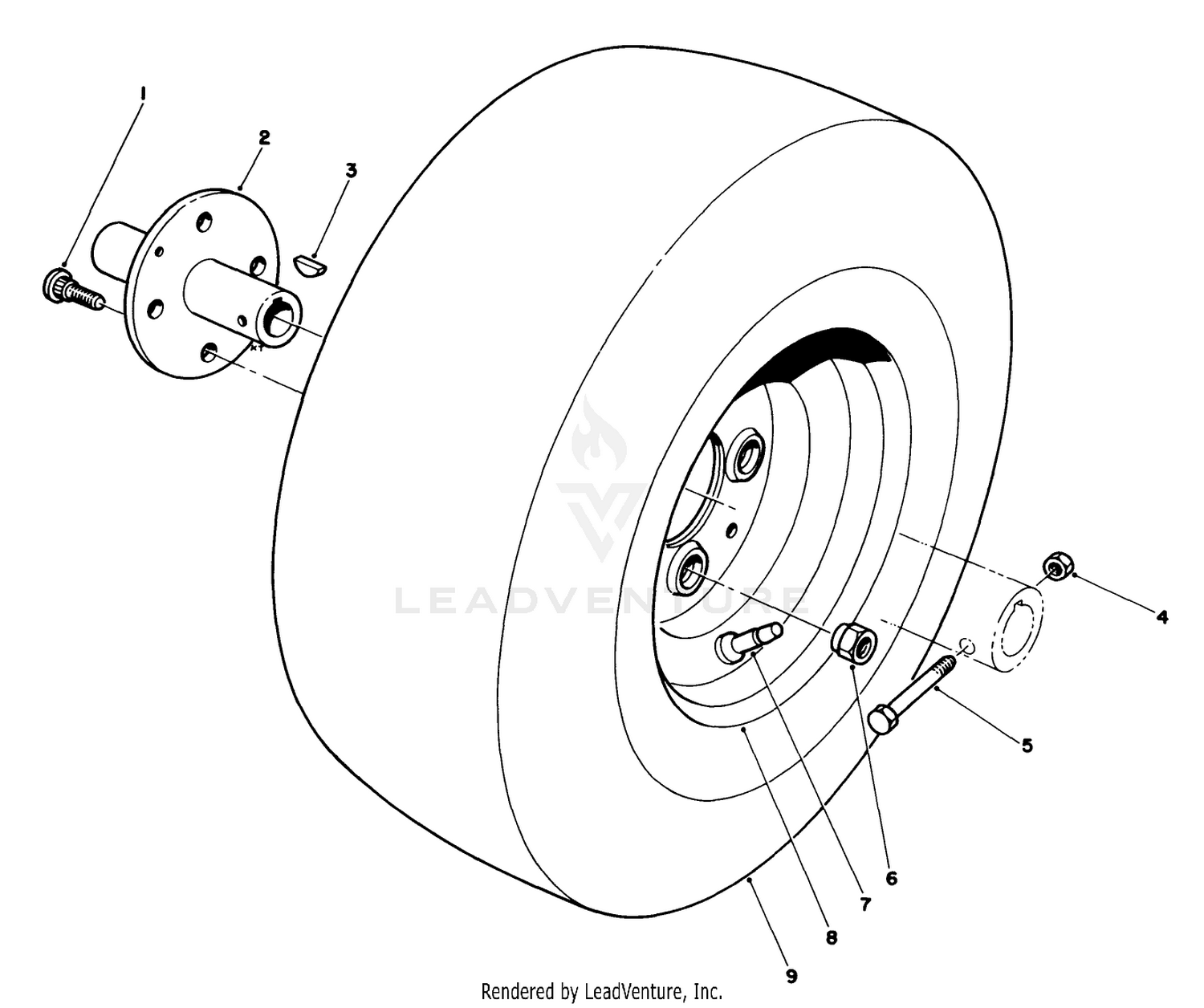 Front Wheel Assembly