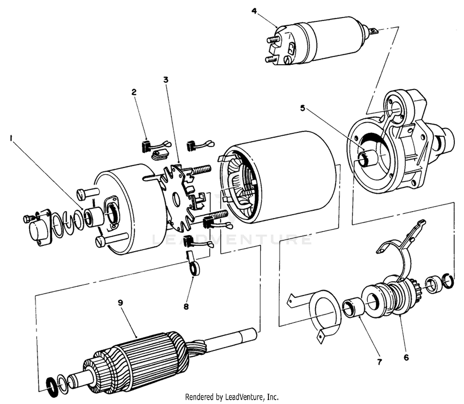 Starter Motor Assembly