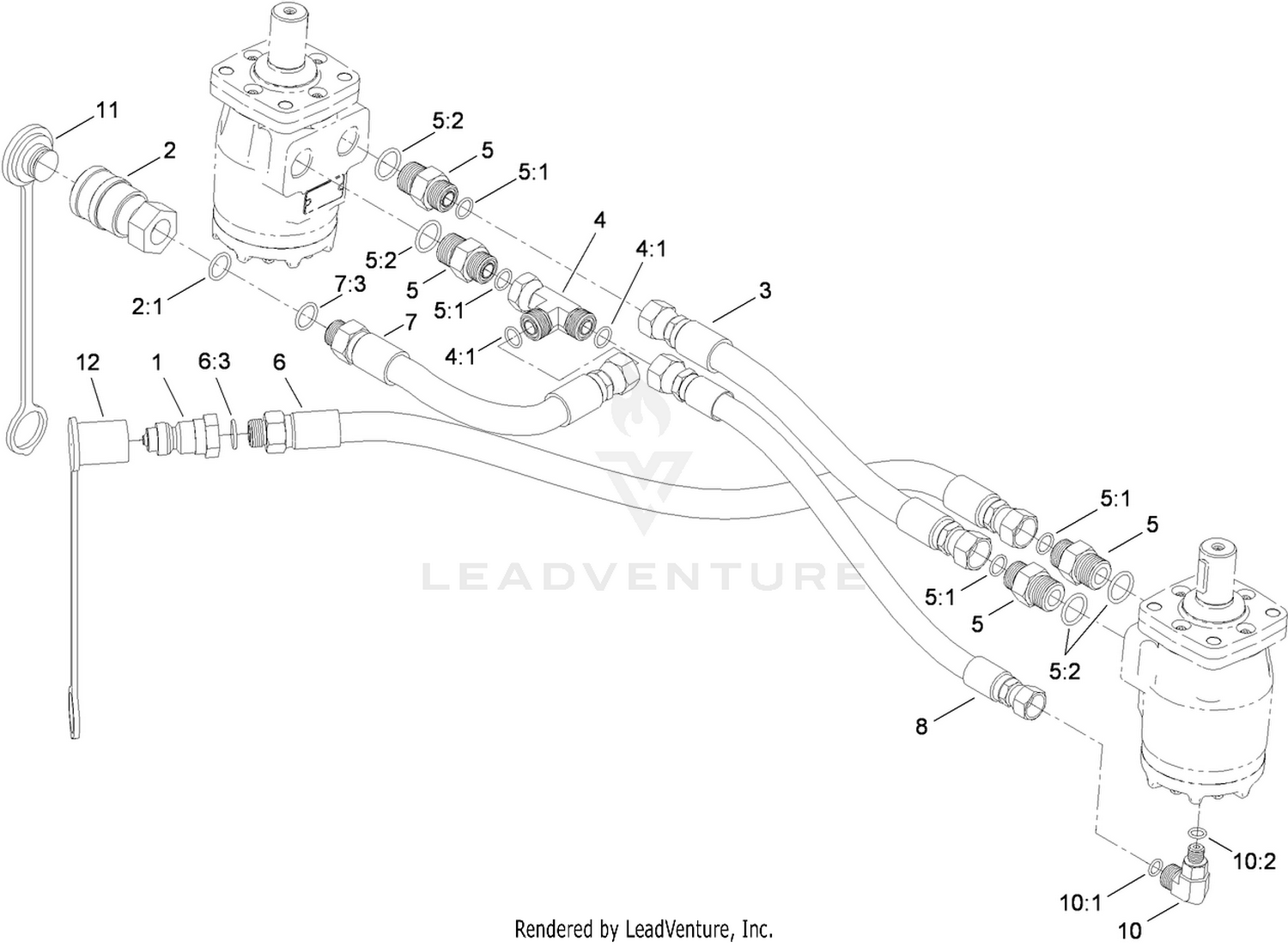 Twin Spinner Hydraulic Assembly