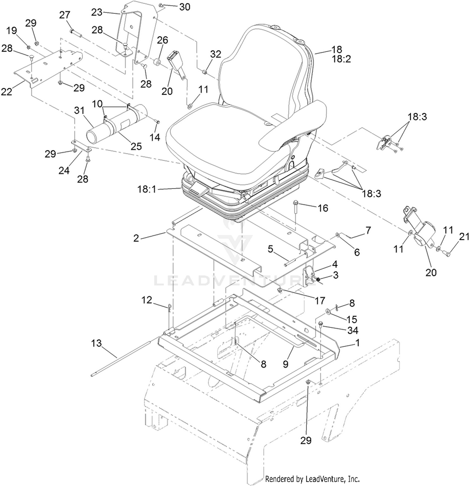 Seat Mounting Assembly