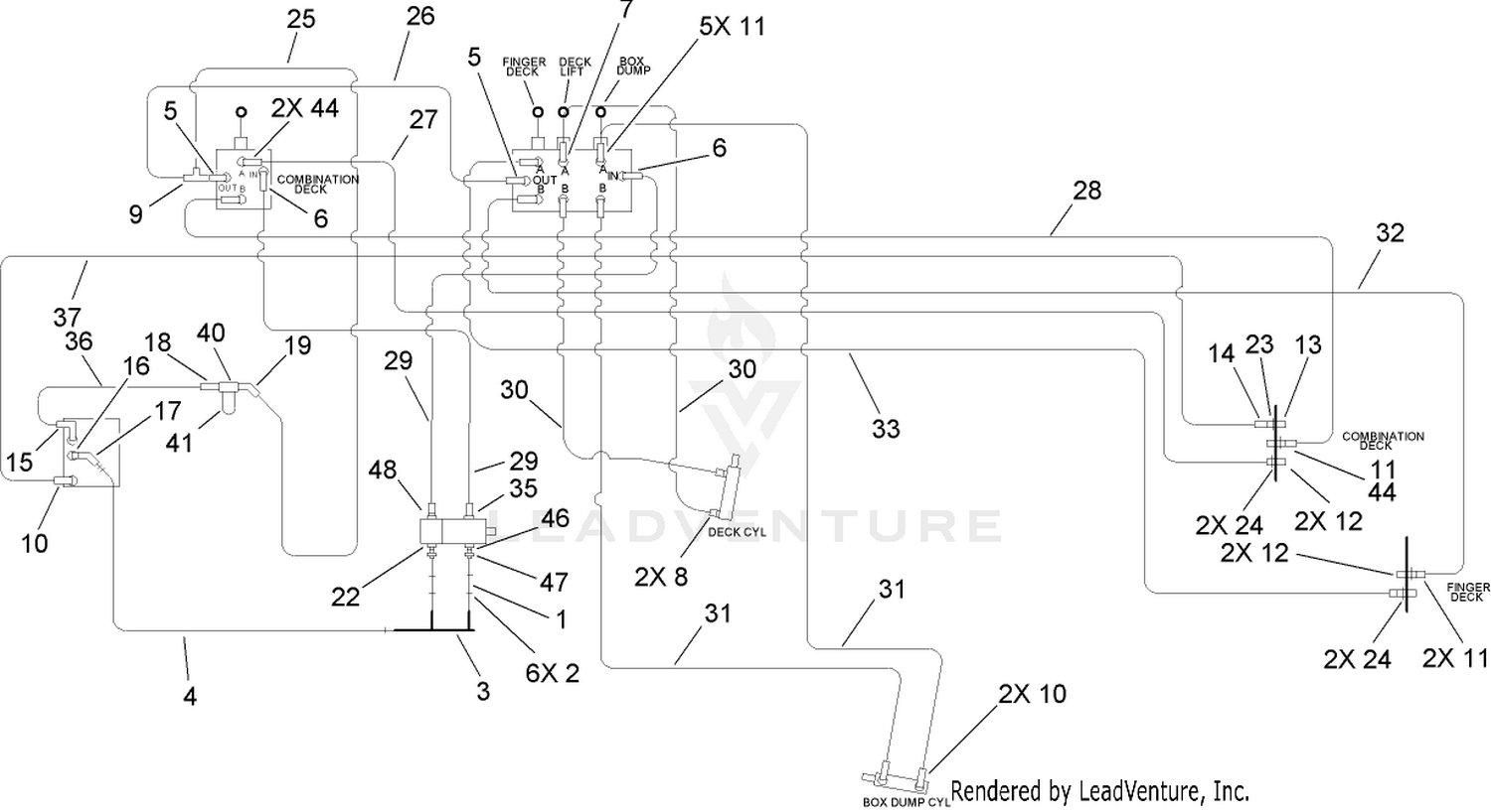 Hydraulic Schematic Assembly