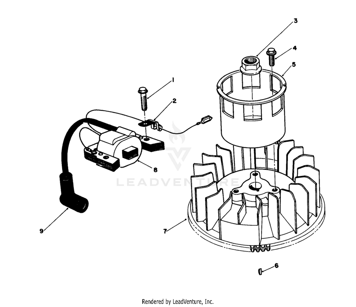 Magneto  Flywheel Assembly