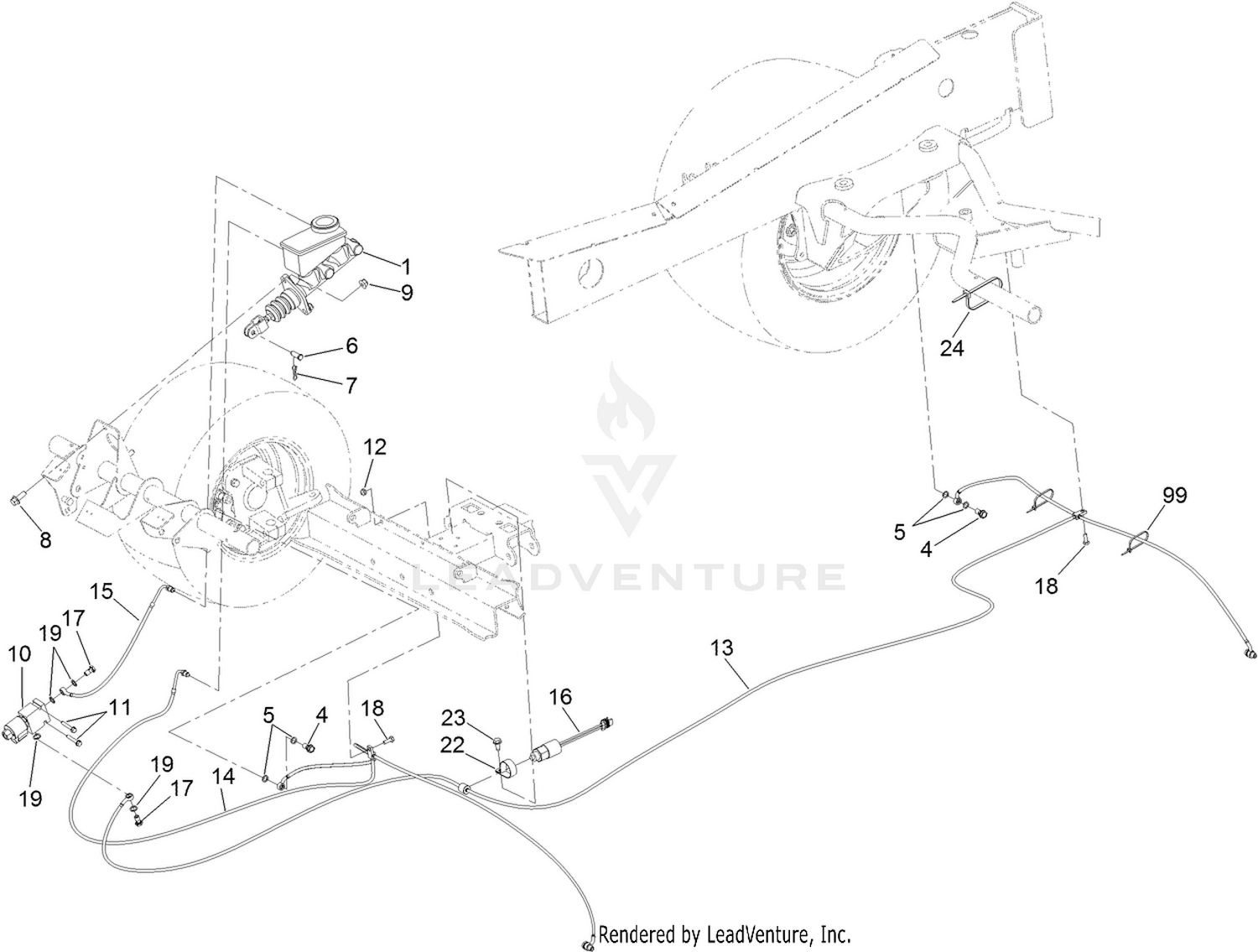 Brake Hydraulic Assembly