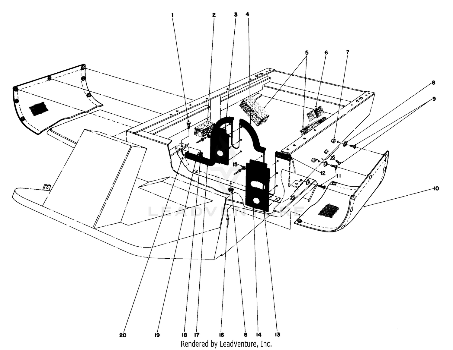 Engine Shield Kit Model #30563