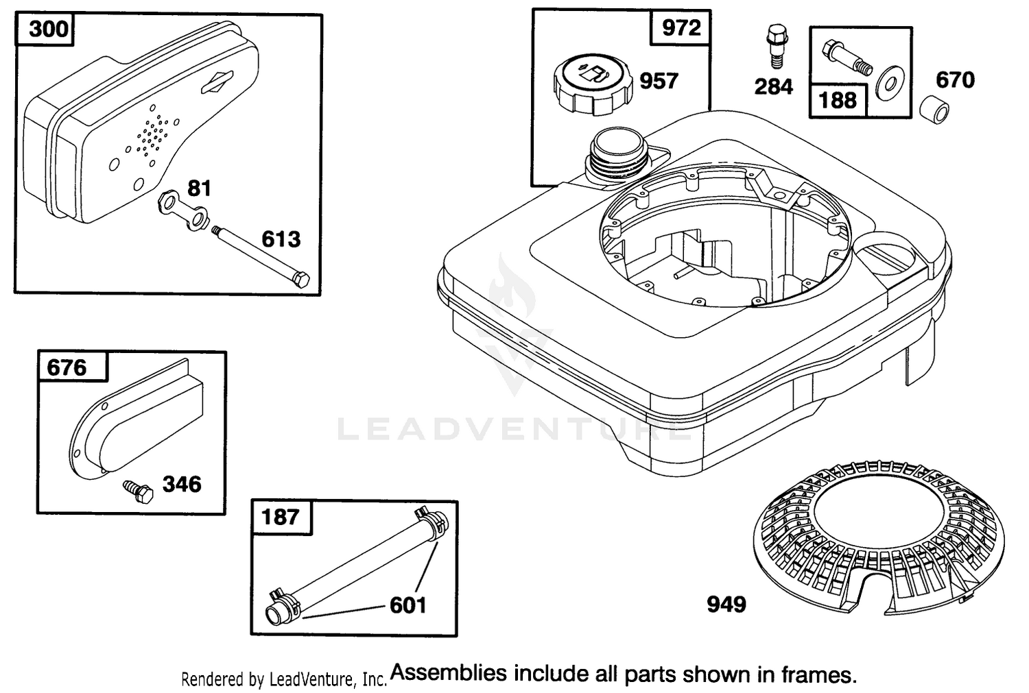 Engine Briggs  Stratton Model 127702-0131-01 8