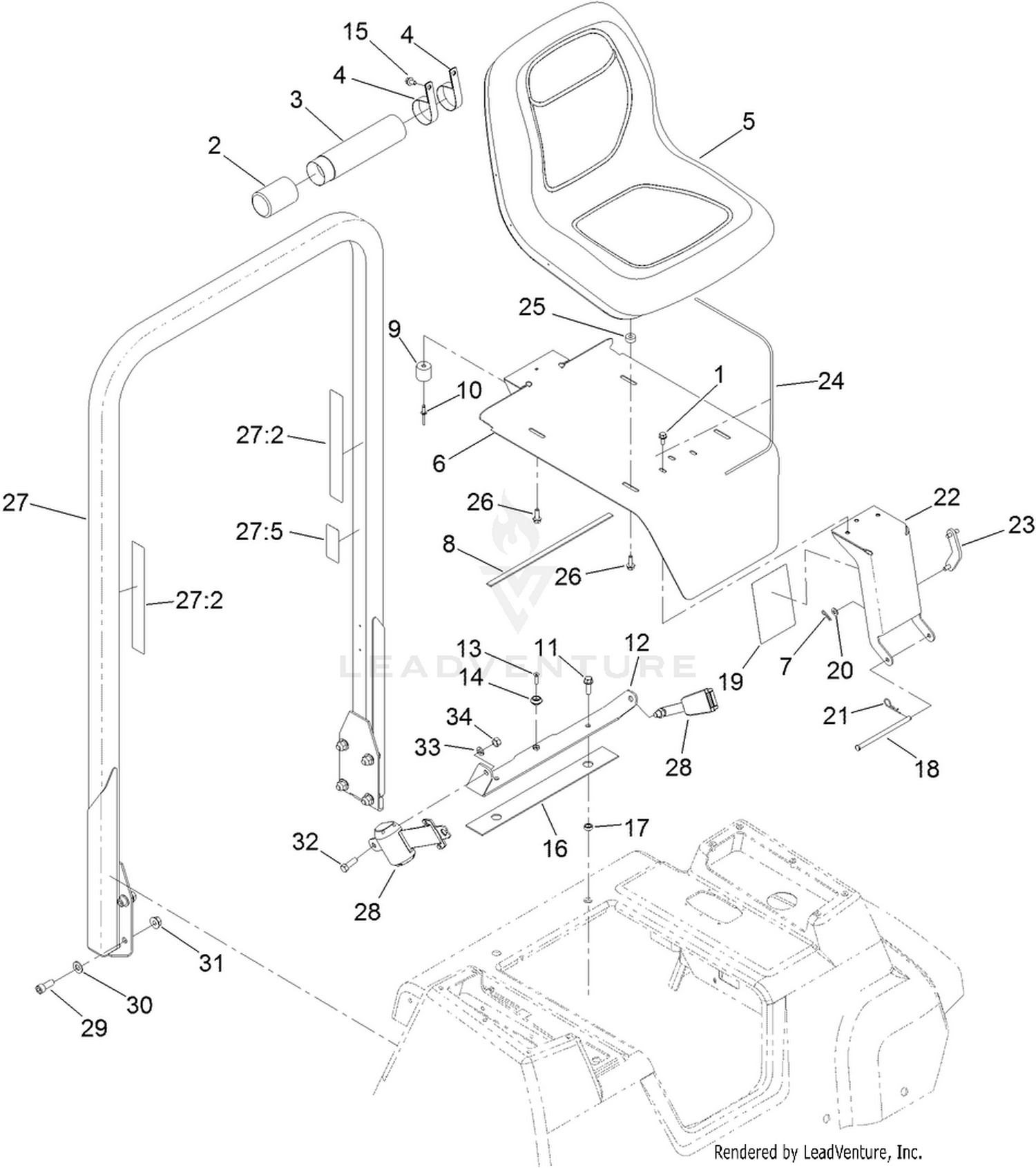Seat Support Assembly