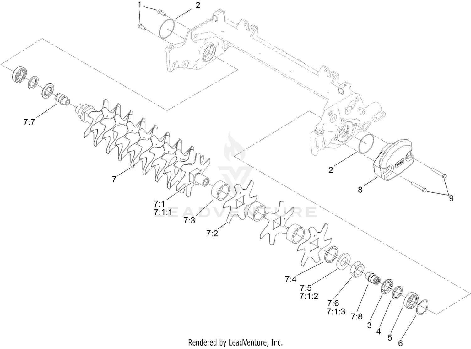 Verticutter Assembly