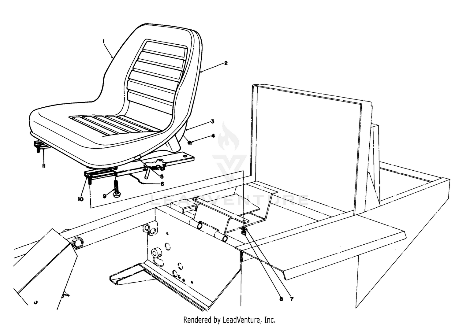 Standard Seat Kit Model No. 30770