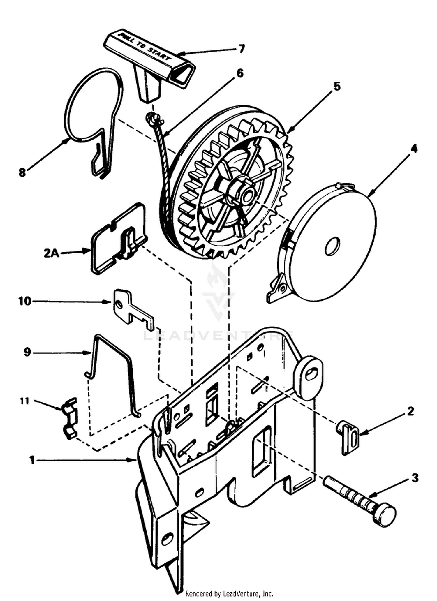 Rewind Starter No. 59o531