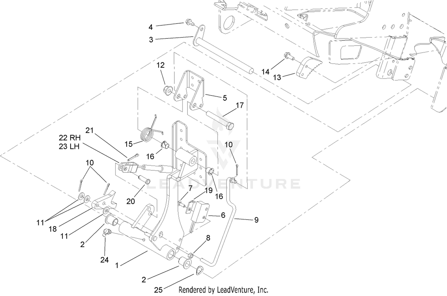 Brake Pedal Assembly